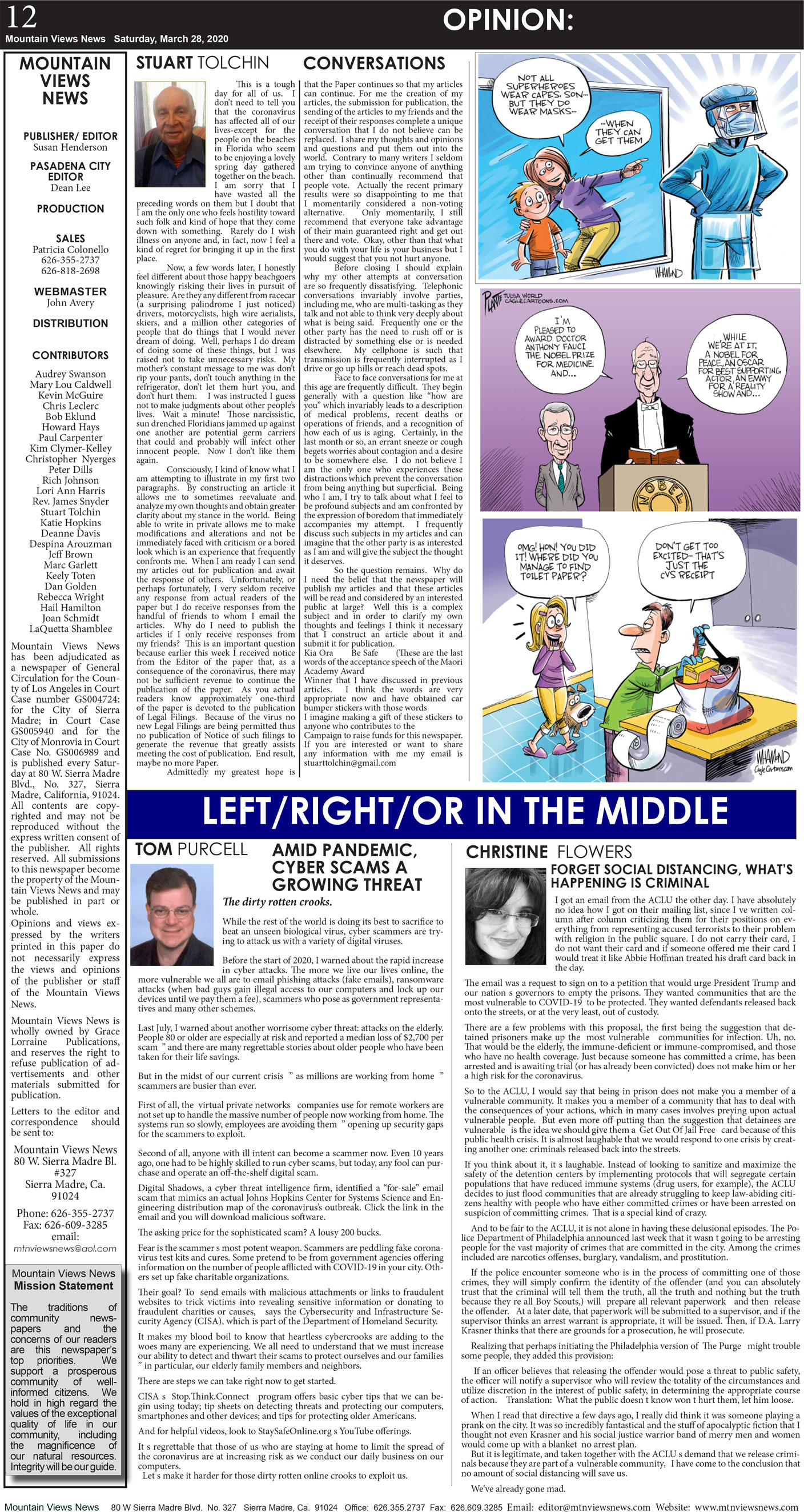 MVNews this week:  Page 12