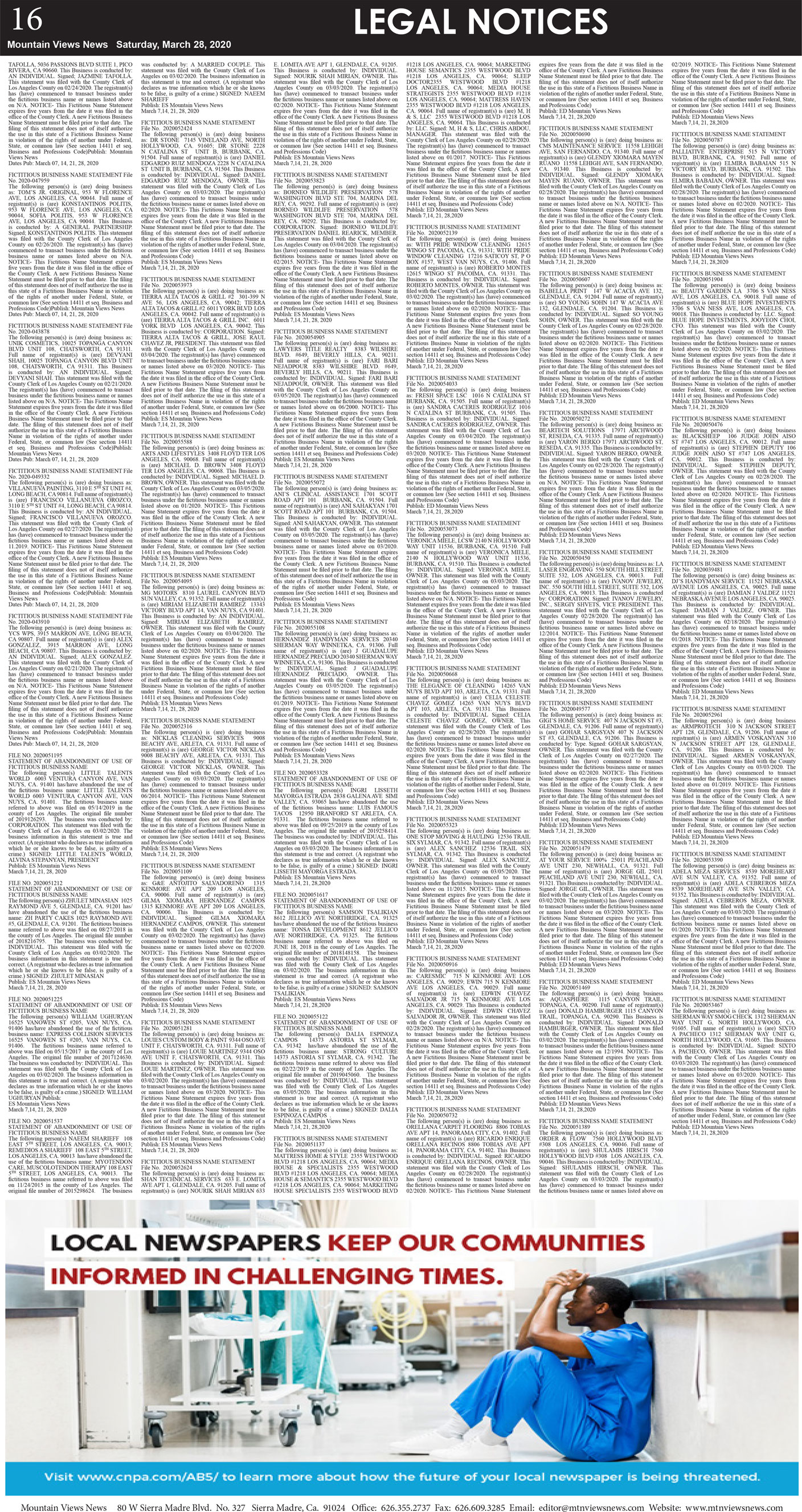 MVNews this week:  Page 16