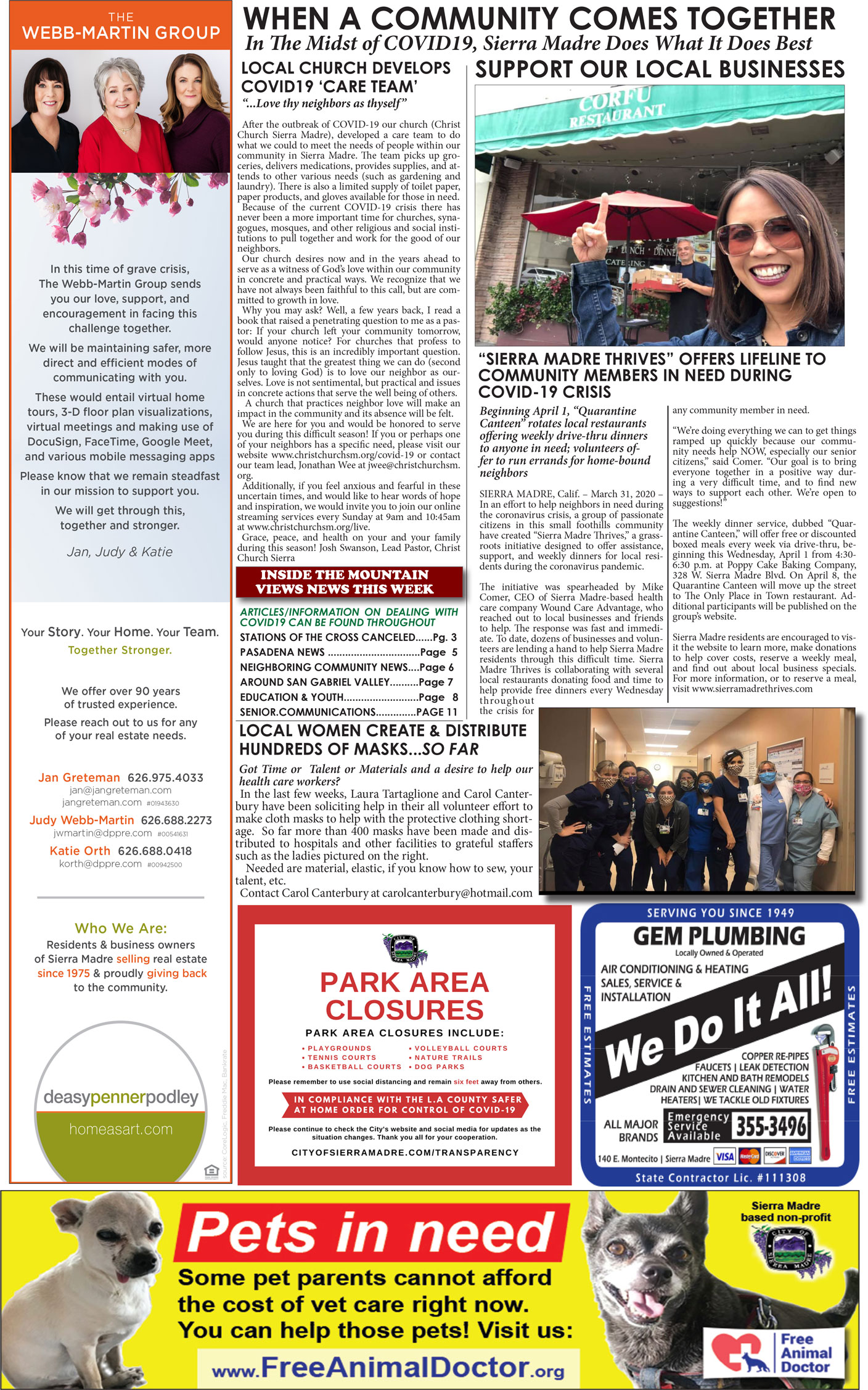 MVNews this week:  Page 1