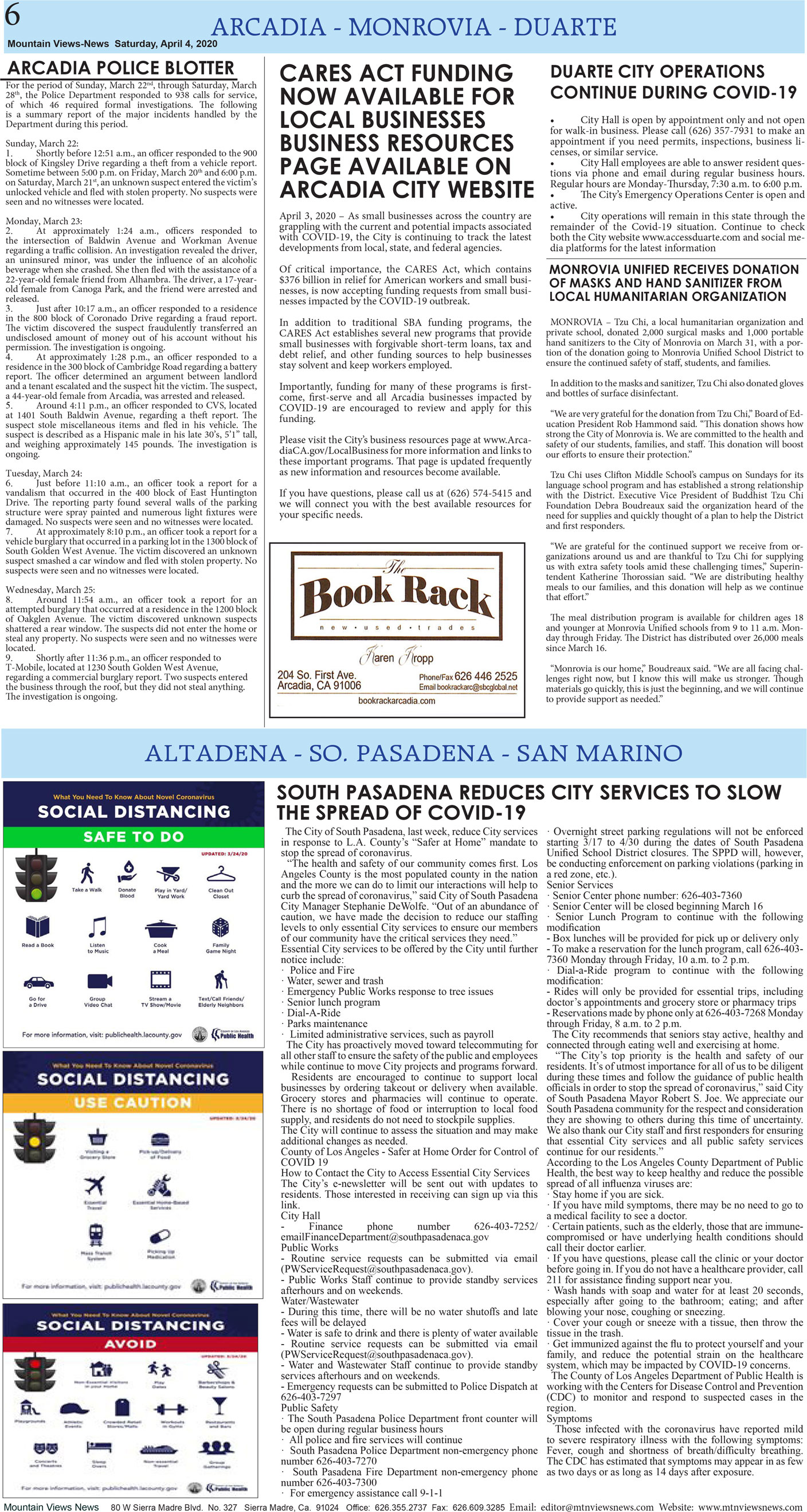 MVNews this week:  Page 6