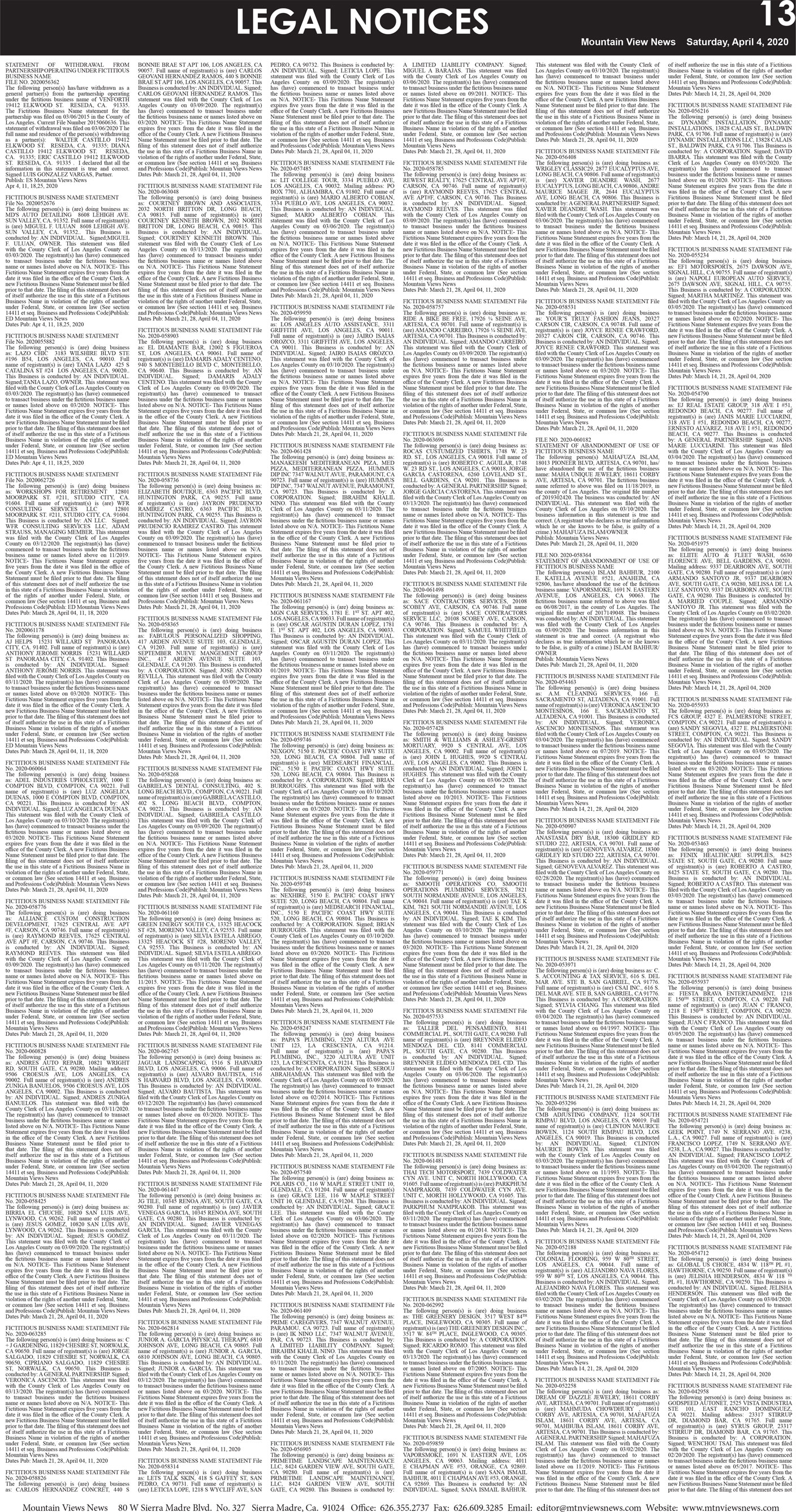 MVNews this week:  Page 13