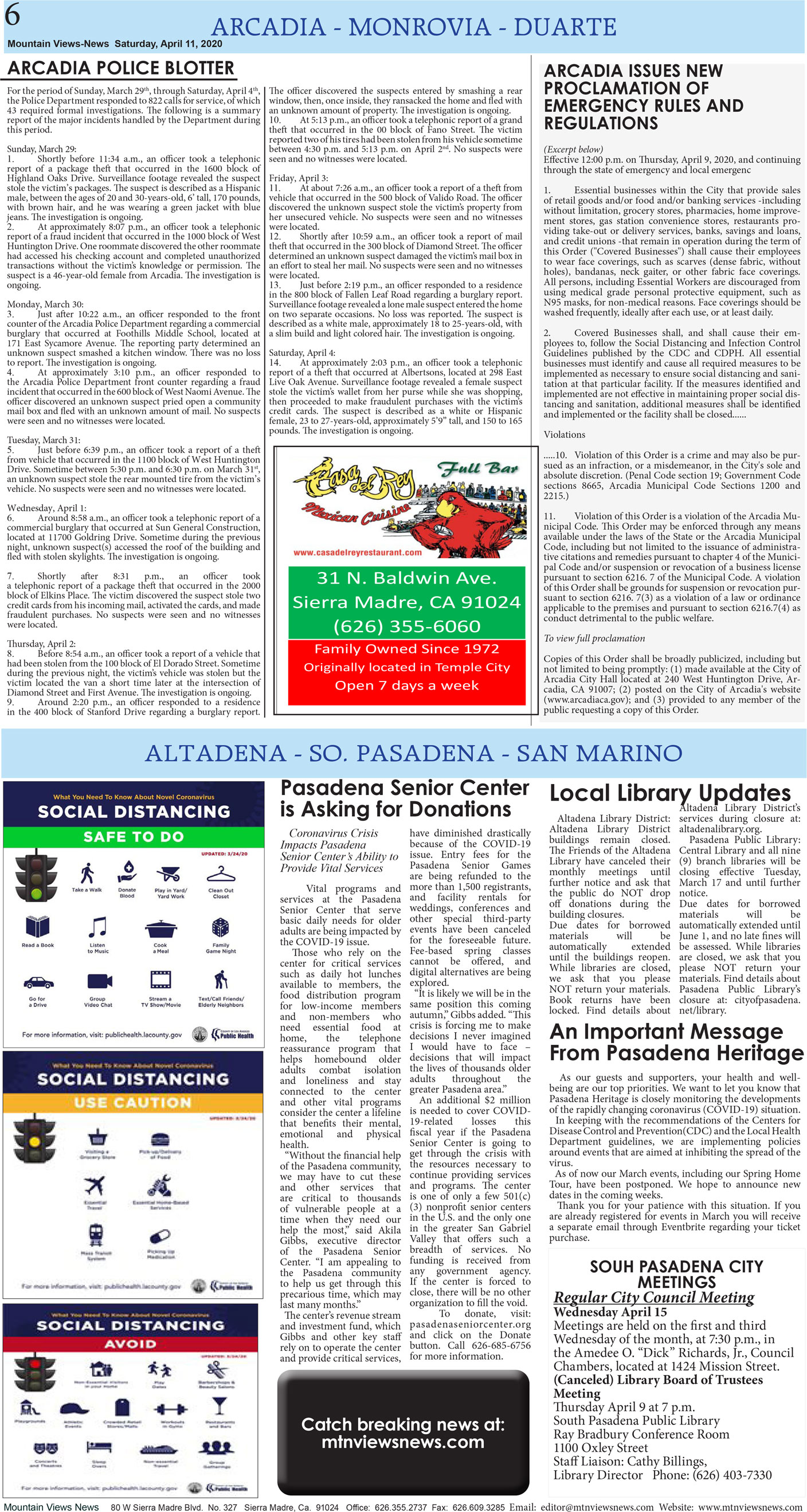 MVNews this week:  Page 6