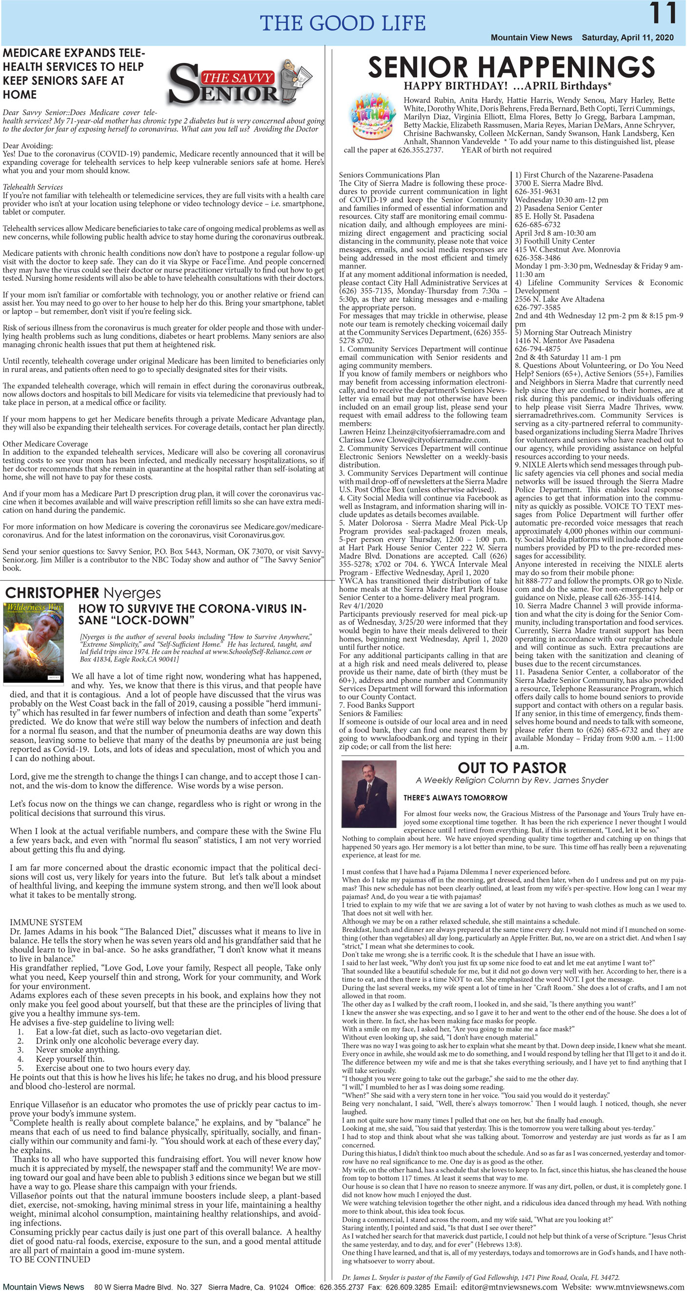 MVNews this week:  Page 11