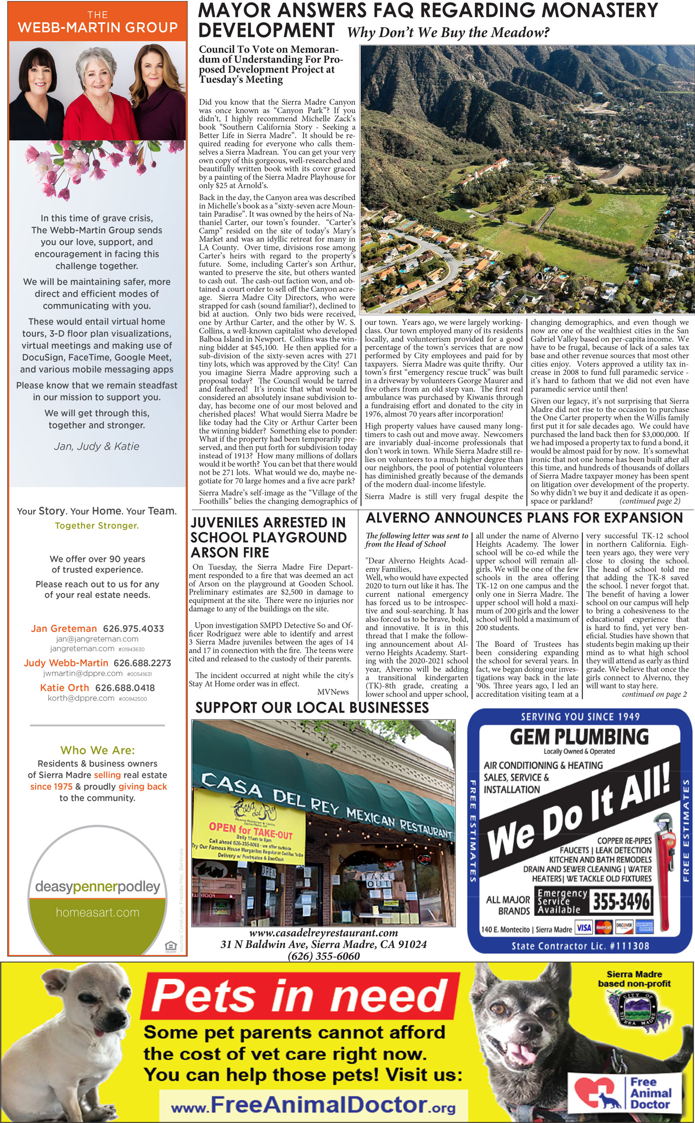 MVNews this week:  Page 1