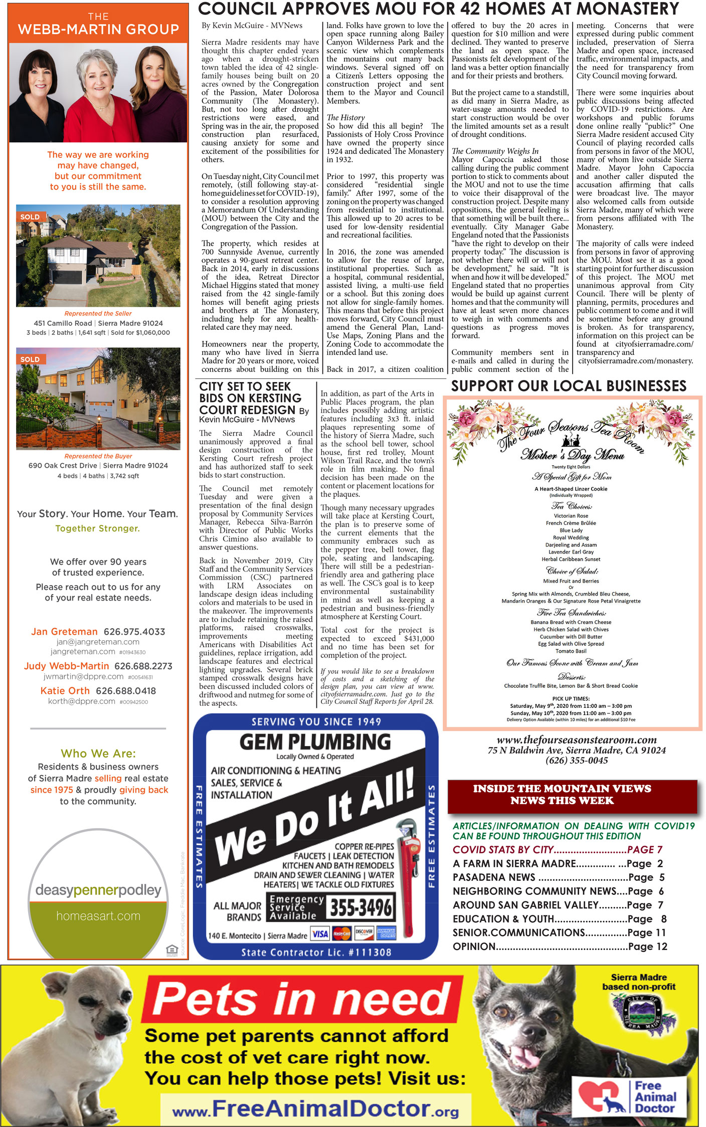 MVNews this week:  Page 1