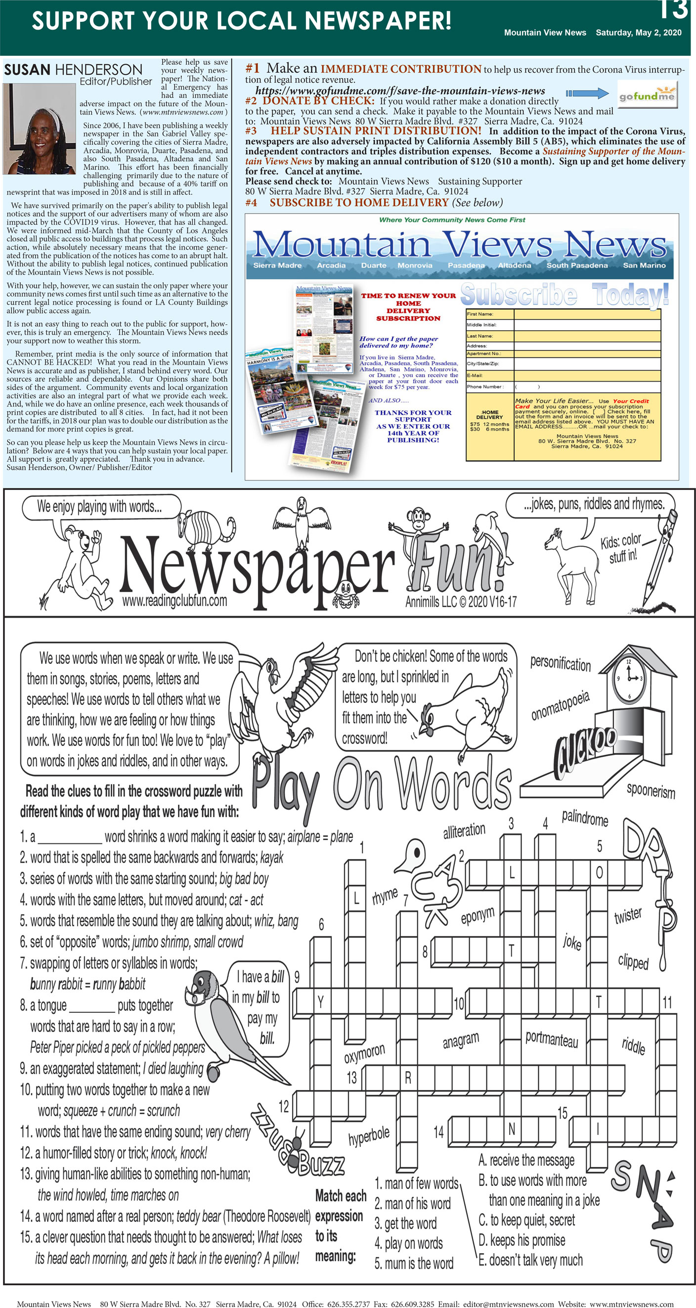 MVNews this week:  Page 13