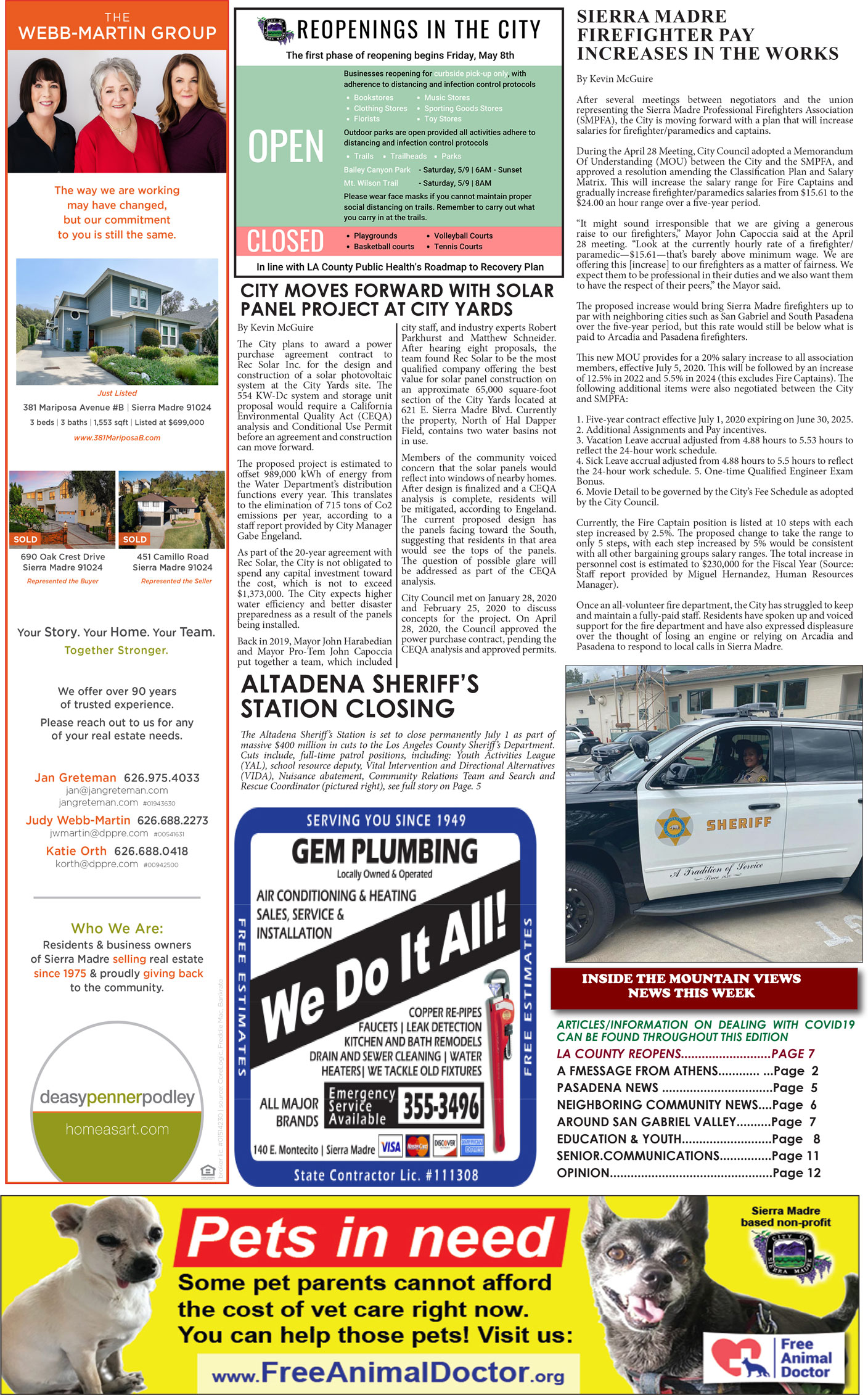 MVNews this week:  Page 1