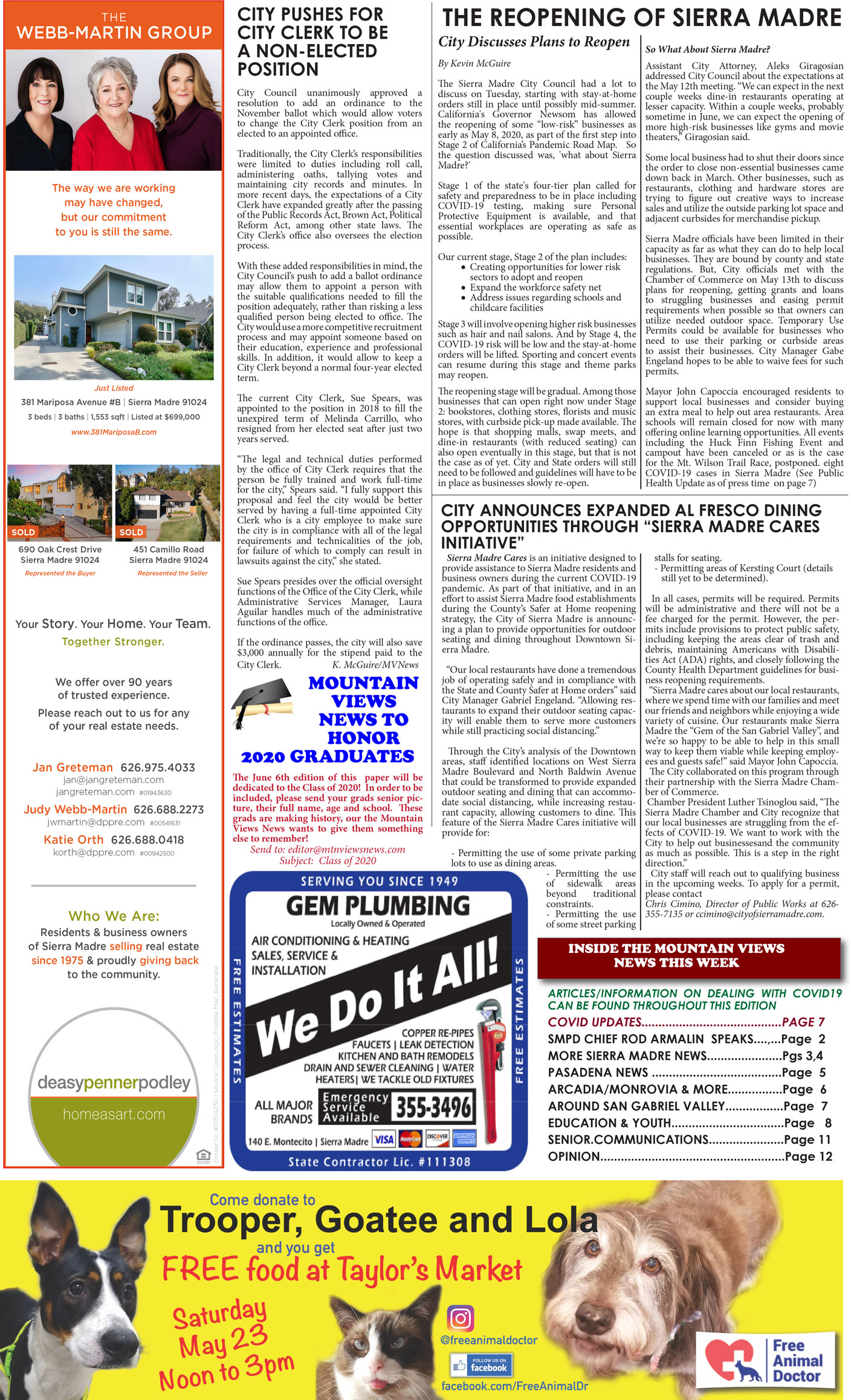 MVNews this week:  Page 1