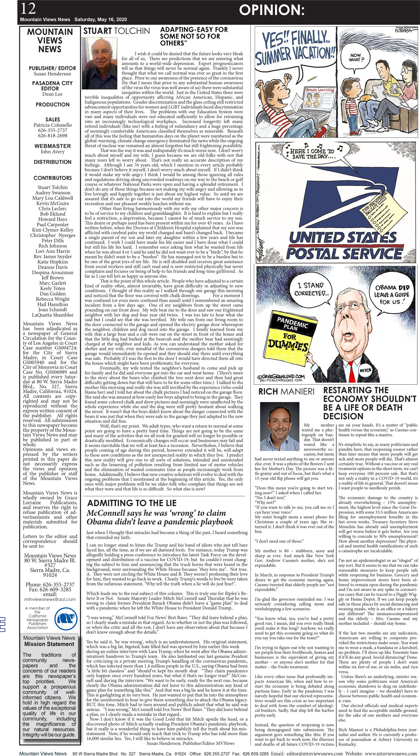 MVNews this week:  Page 12