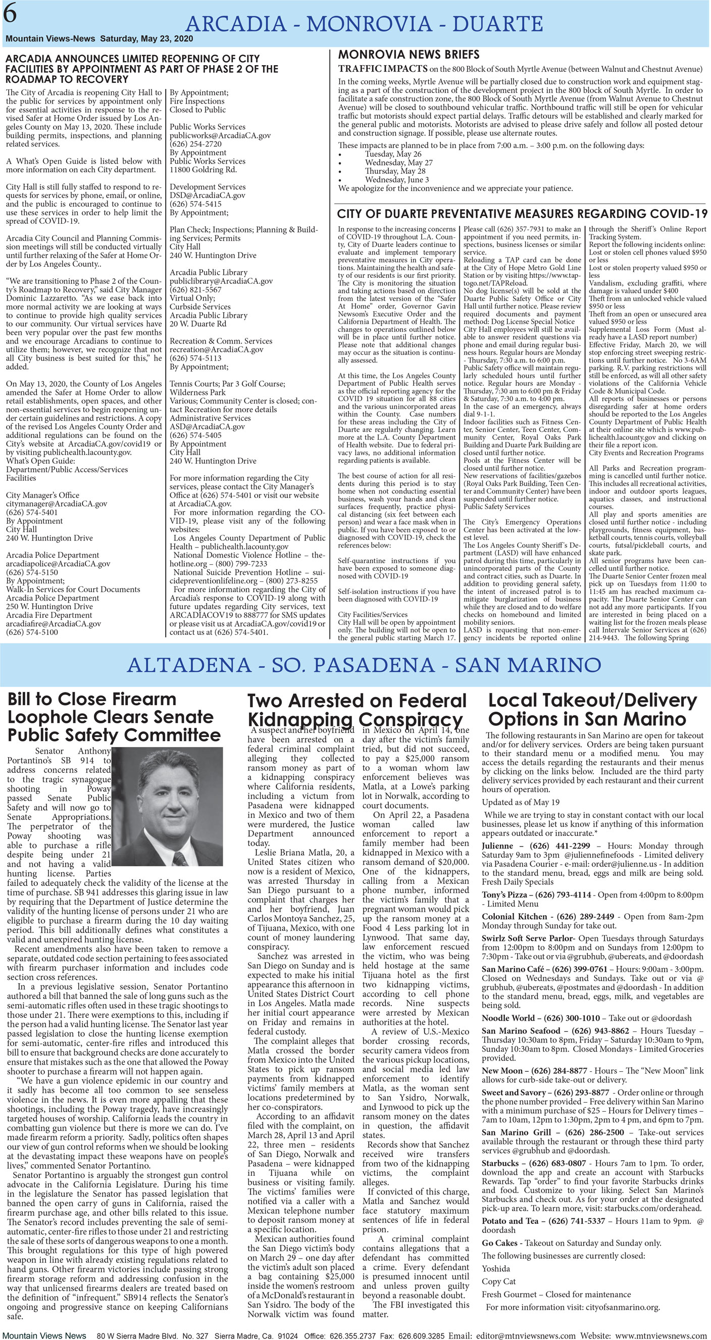 MVNews this week:  Page 6