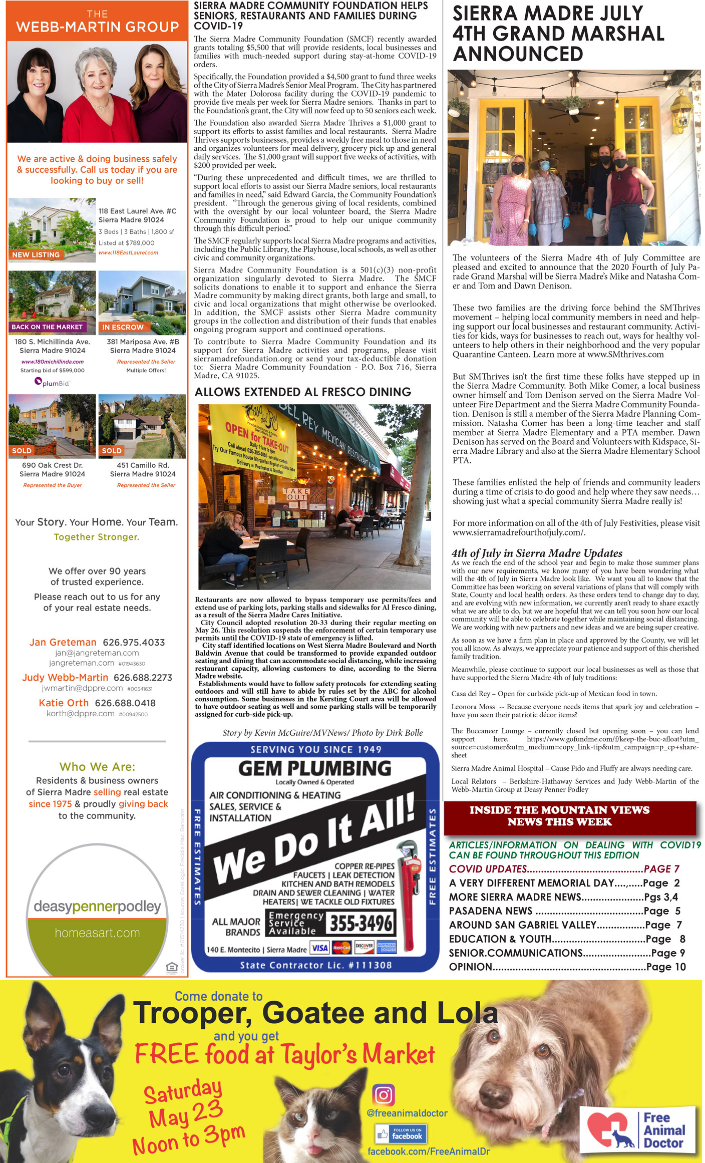 MVNews this week:  Page 1