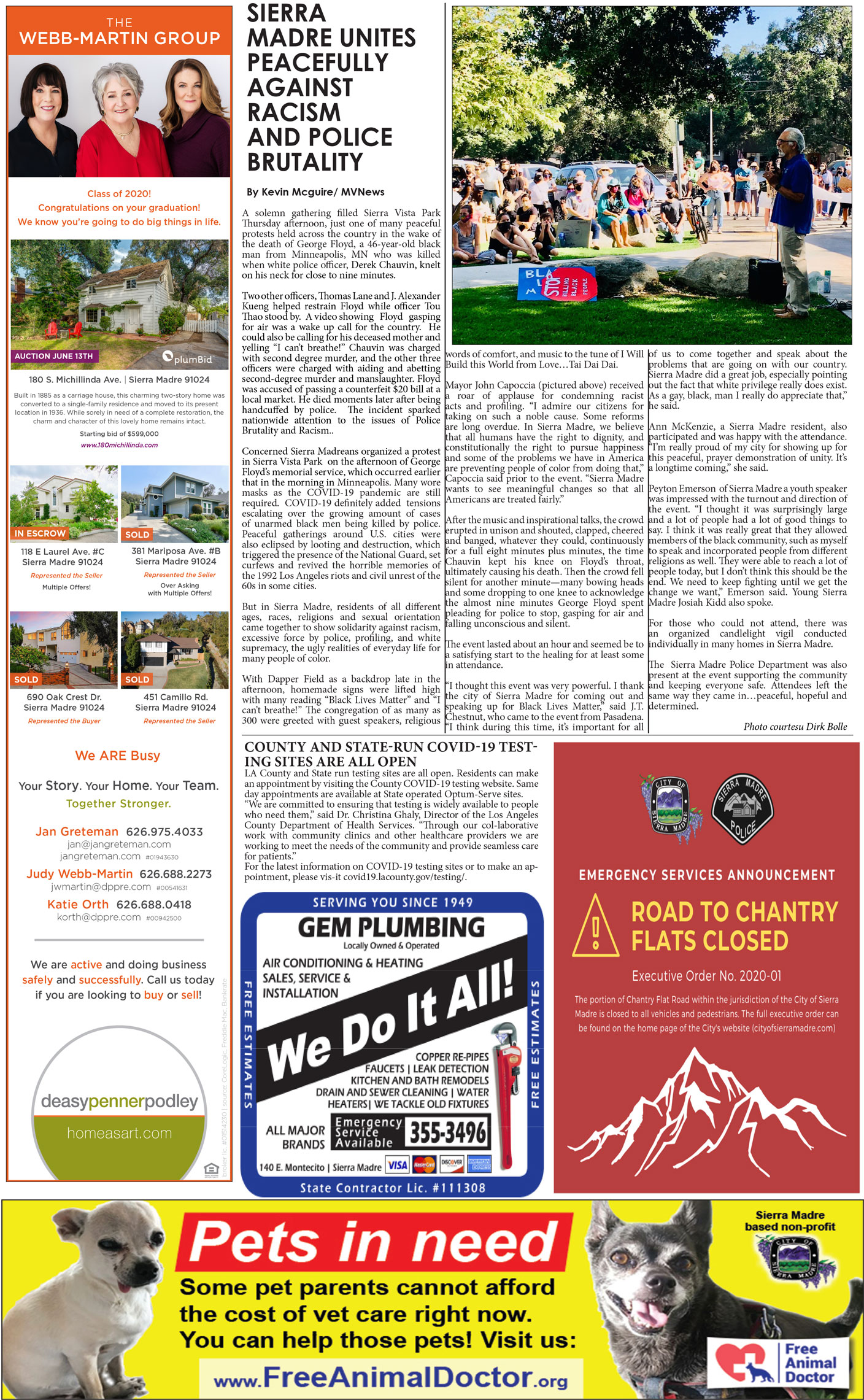 MVNews this week:  Page 1
