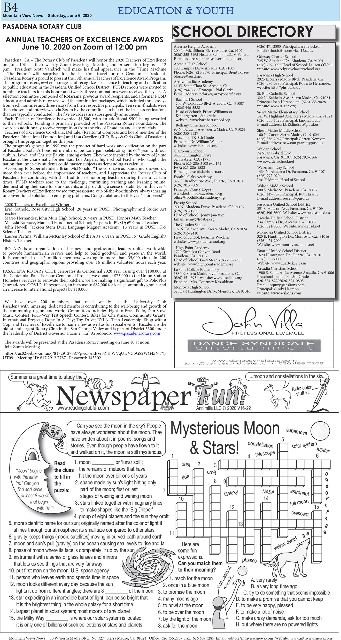 MVNews this week:  Page B:4