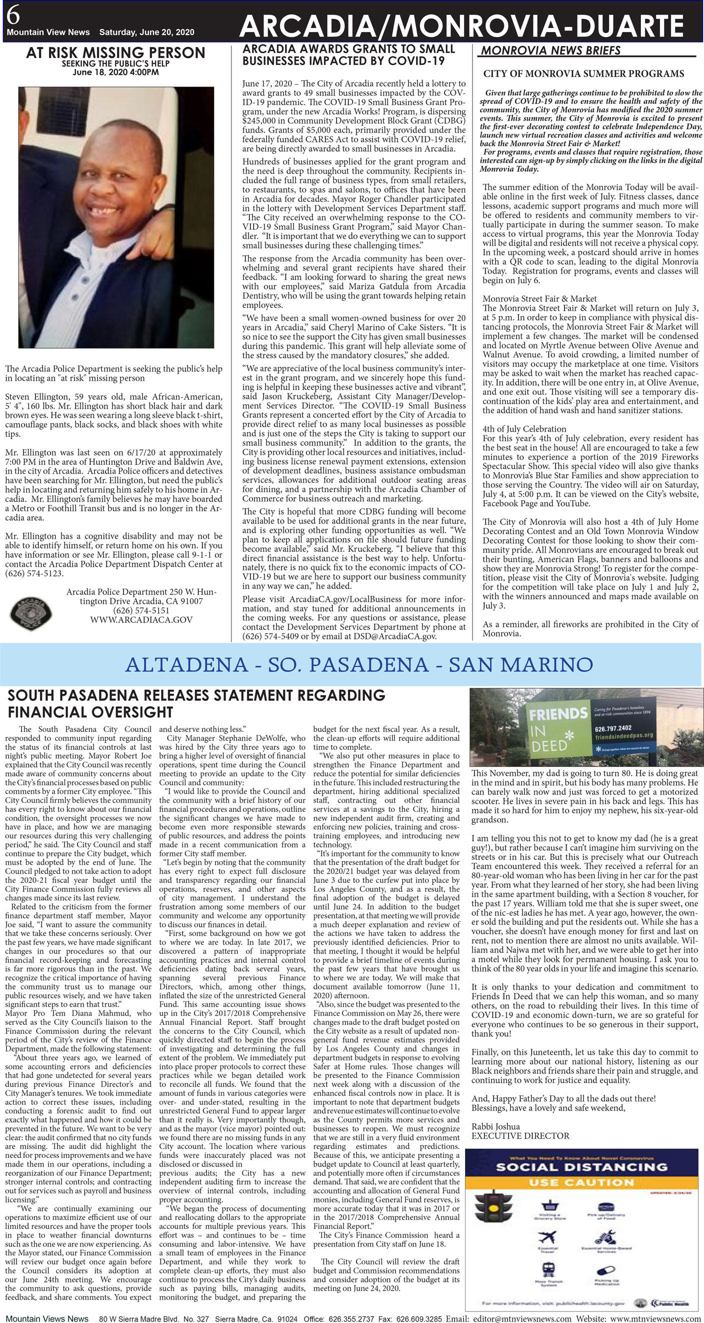 MVNews this week:  Page 6