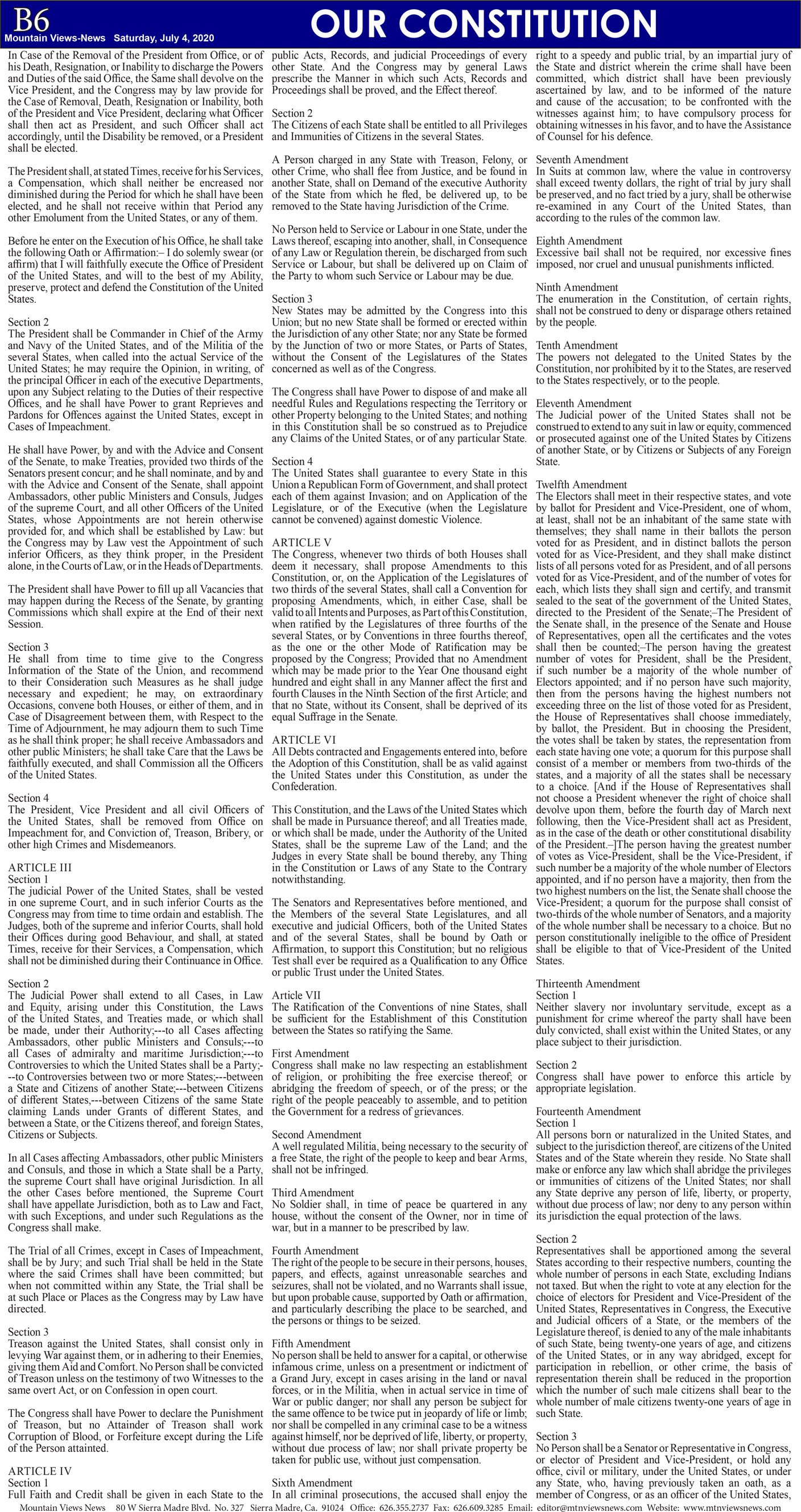 MVNews this week:  Page B:6