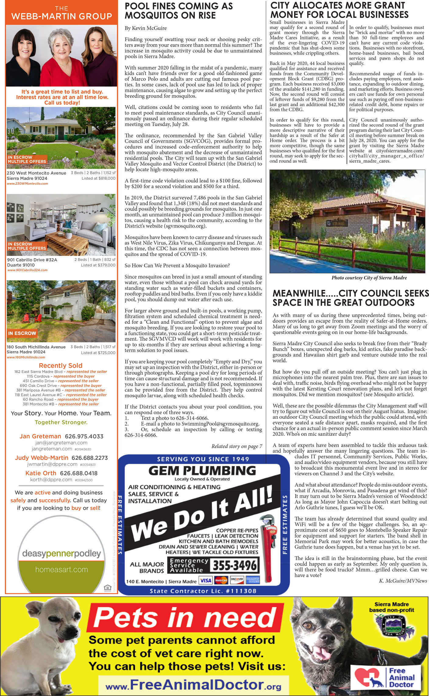 MVNews this week:  Page 1