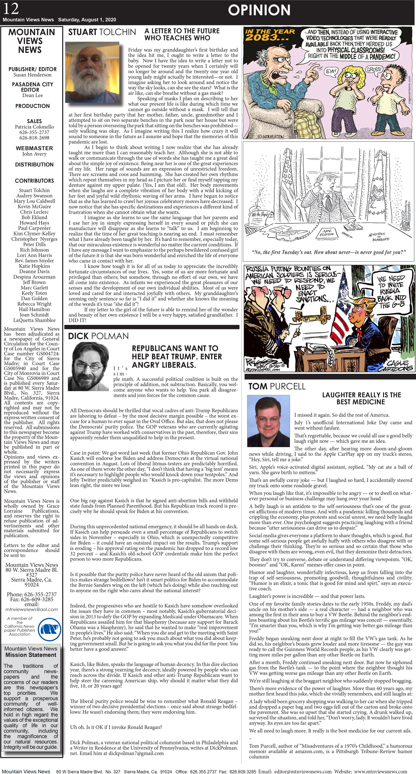 MVNews this week:  Page 12