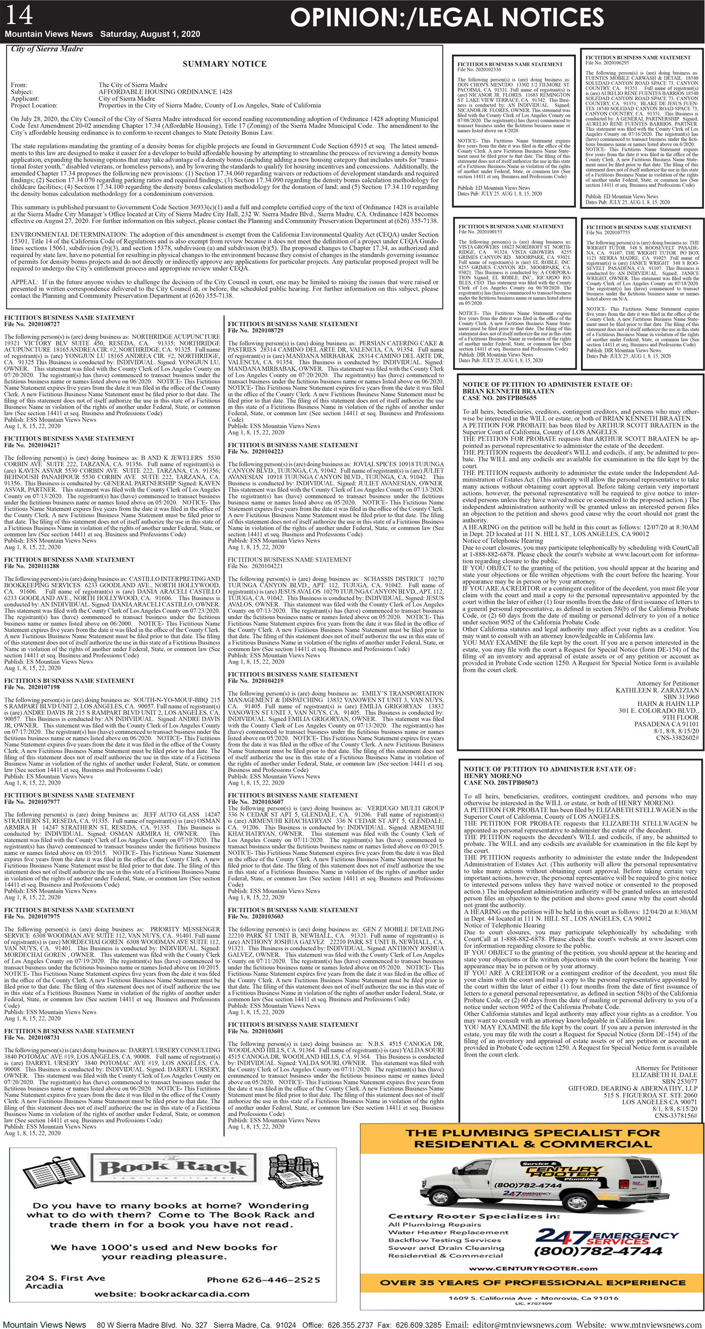 MVNews this week:  Page 14