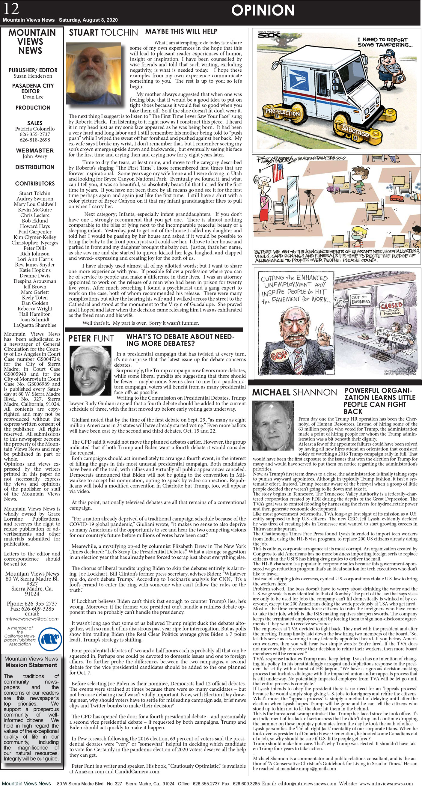 MVNews this week:  Page 12