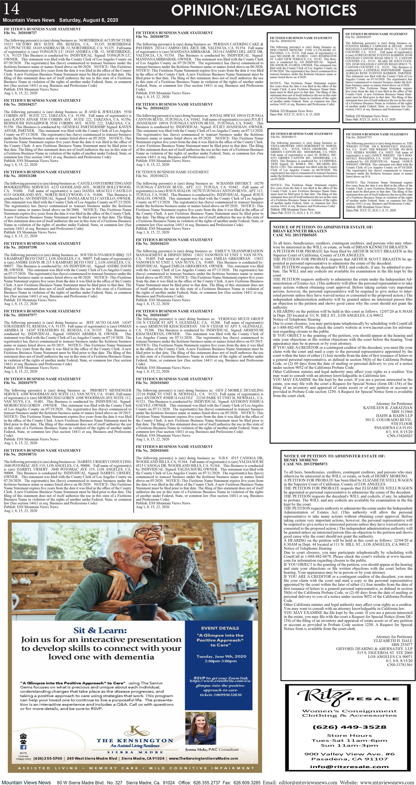 MVNews this week:  Page 14