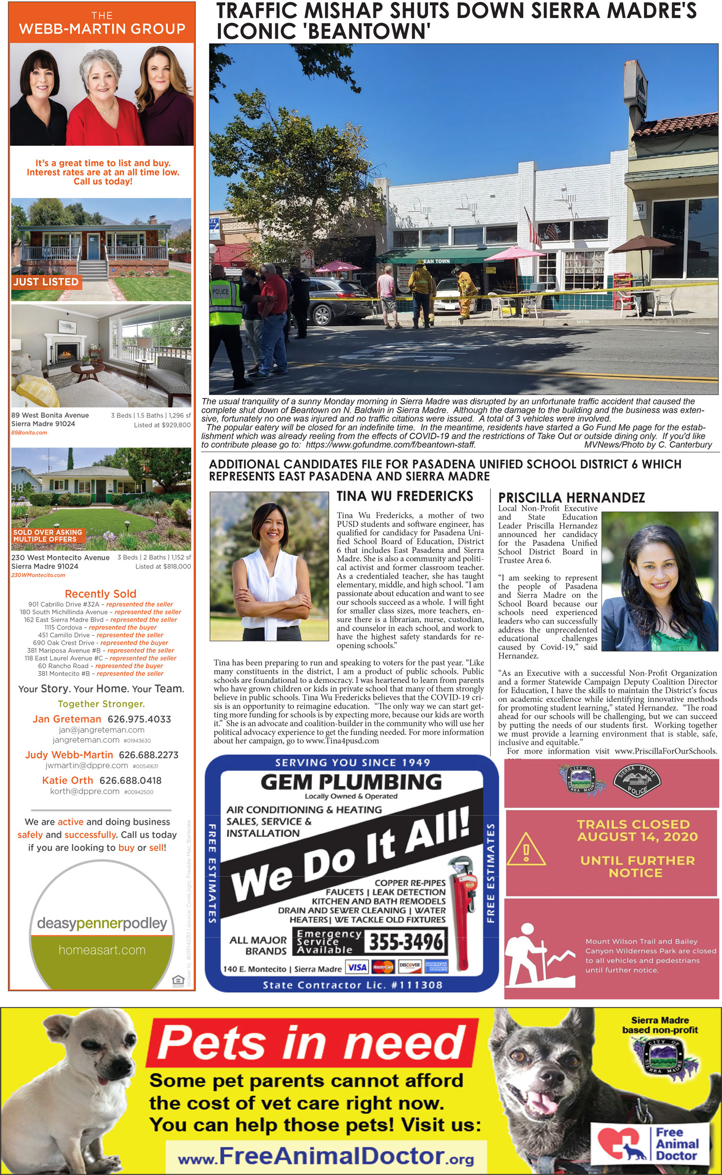 MVNews this week:  Page 1