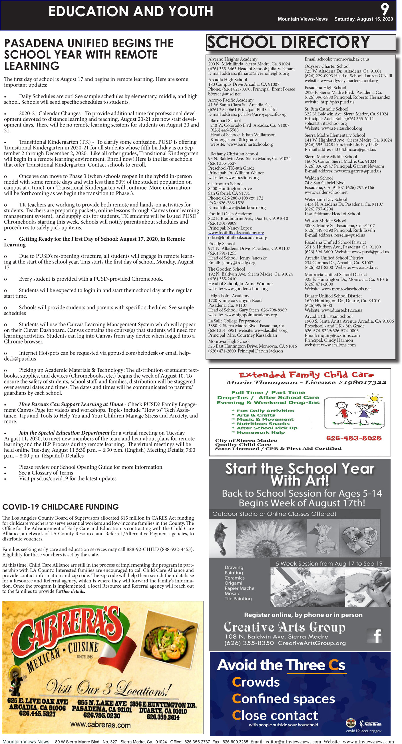 MVNews this week:  Page 9