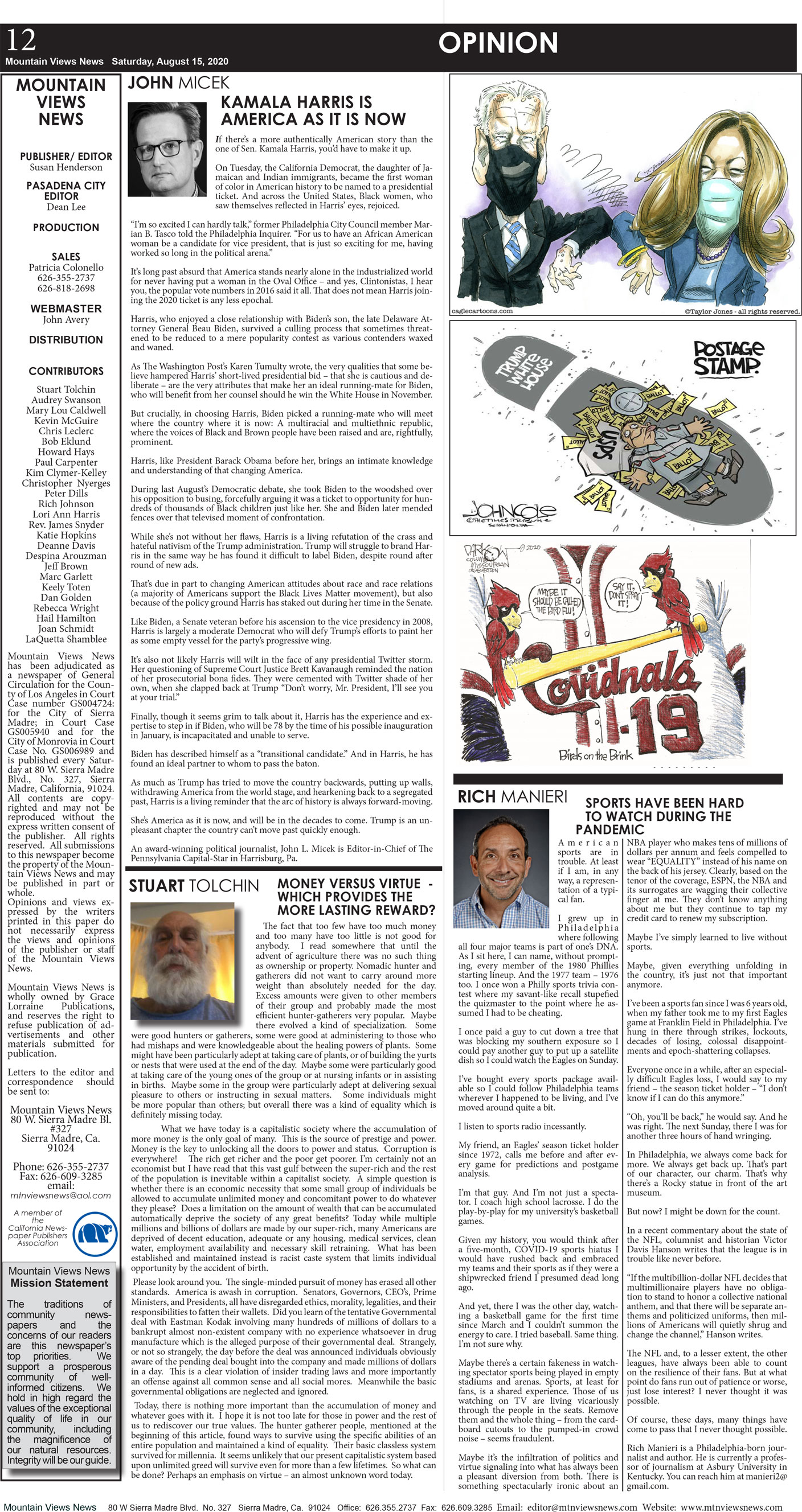 MVNews this week:  Page 12