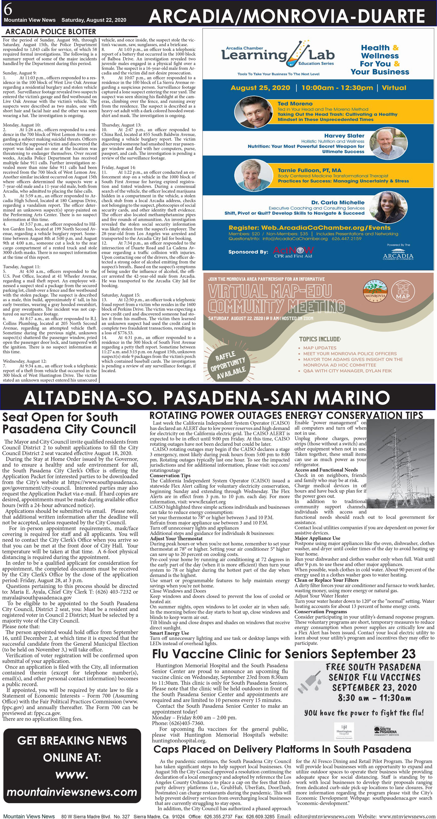 MVNews this week:  Page 6