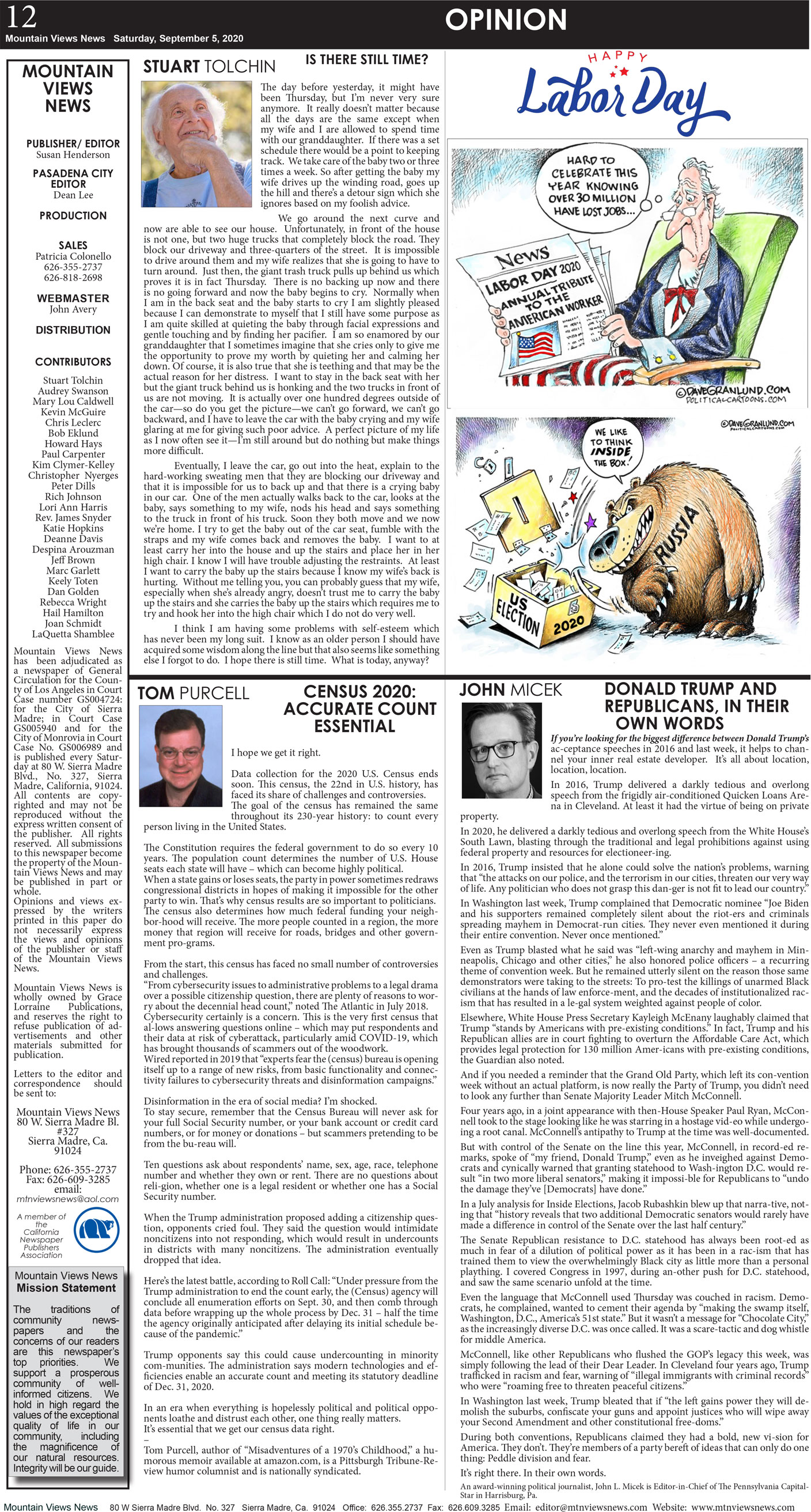 MVNews this week:  Page 12