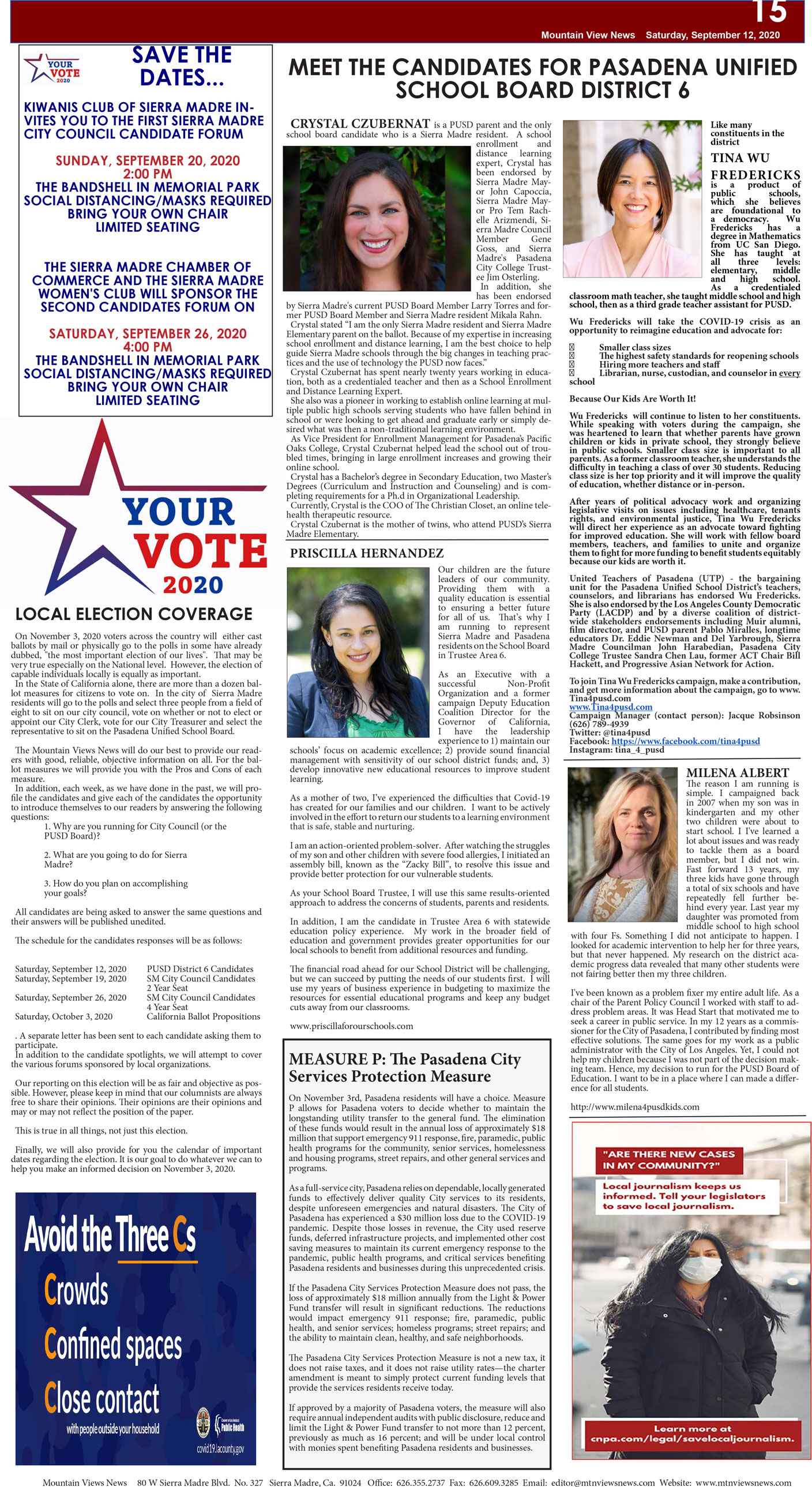 MVNews this week:  Page 15