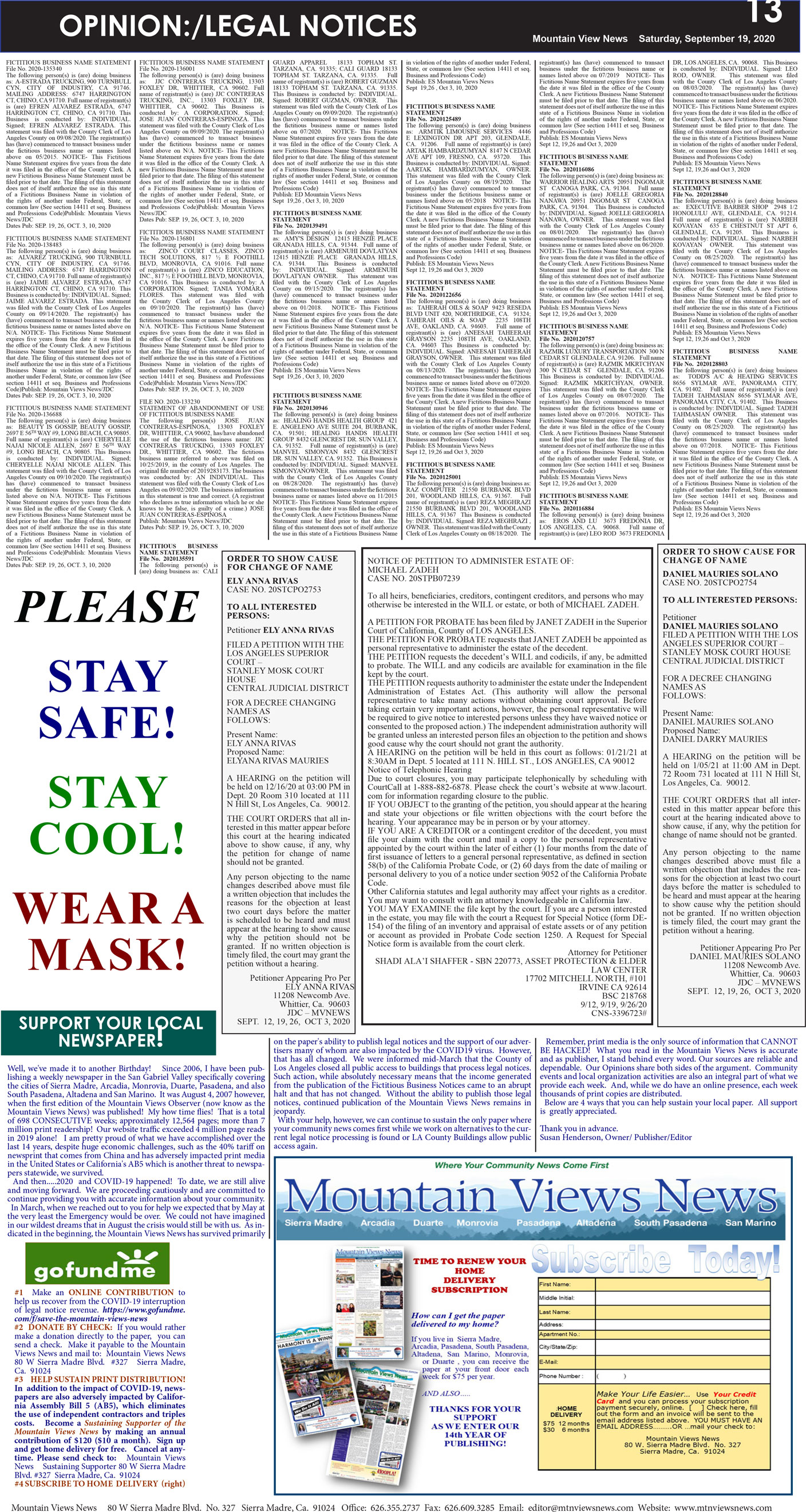 MVNews this week:  Page 13