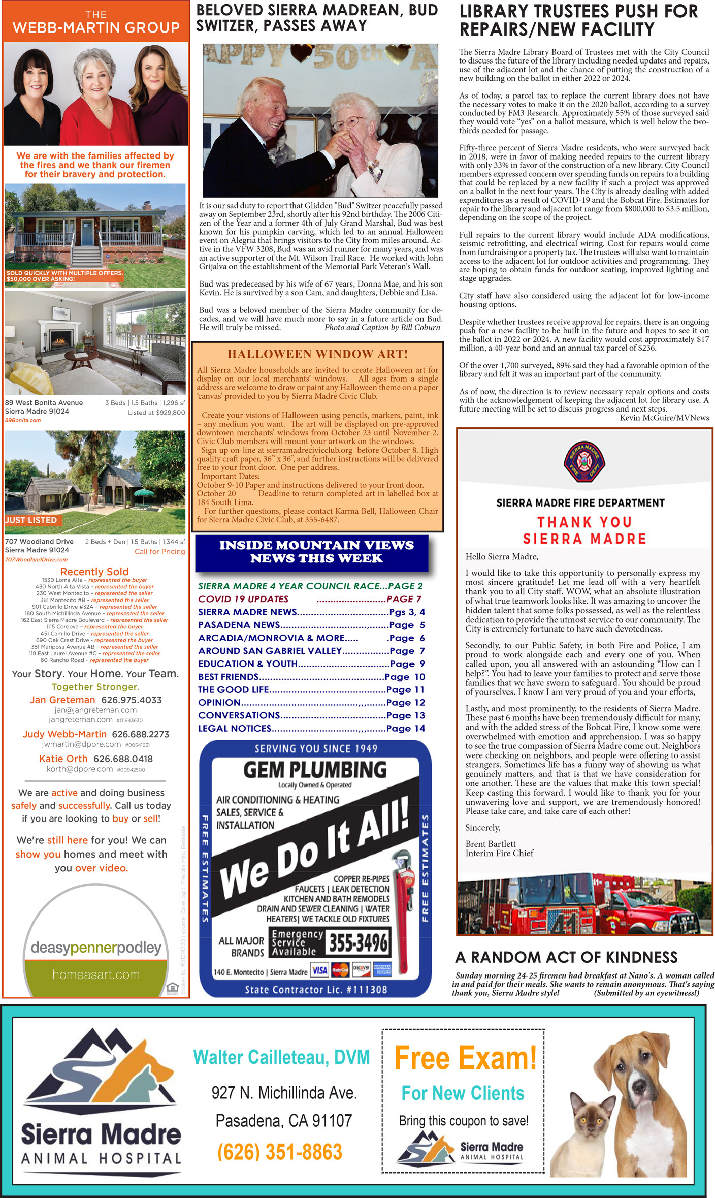 MVNews this week:  Page 1