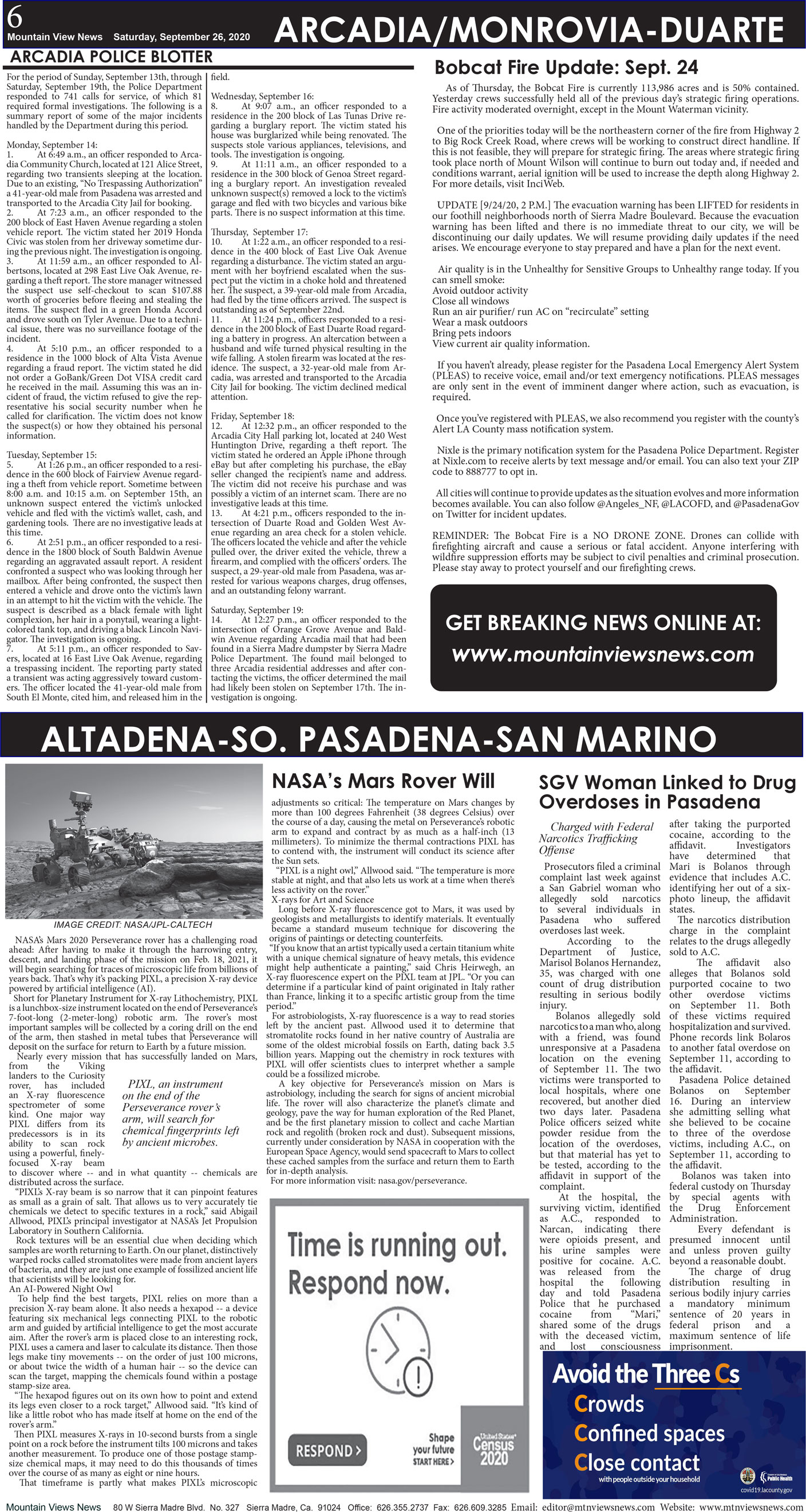 MVNews this week:  Page 6