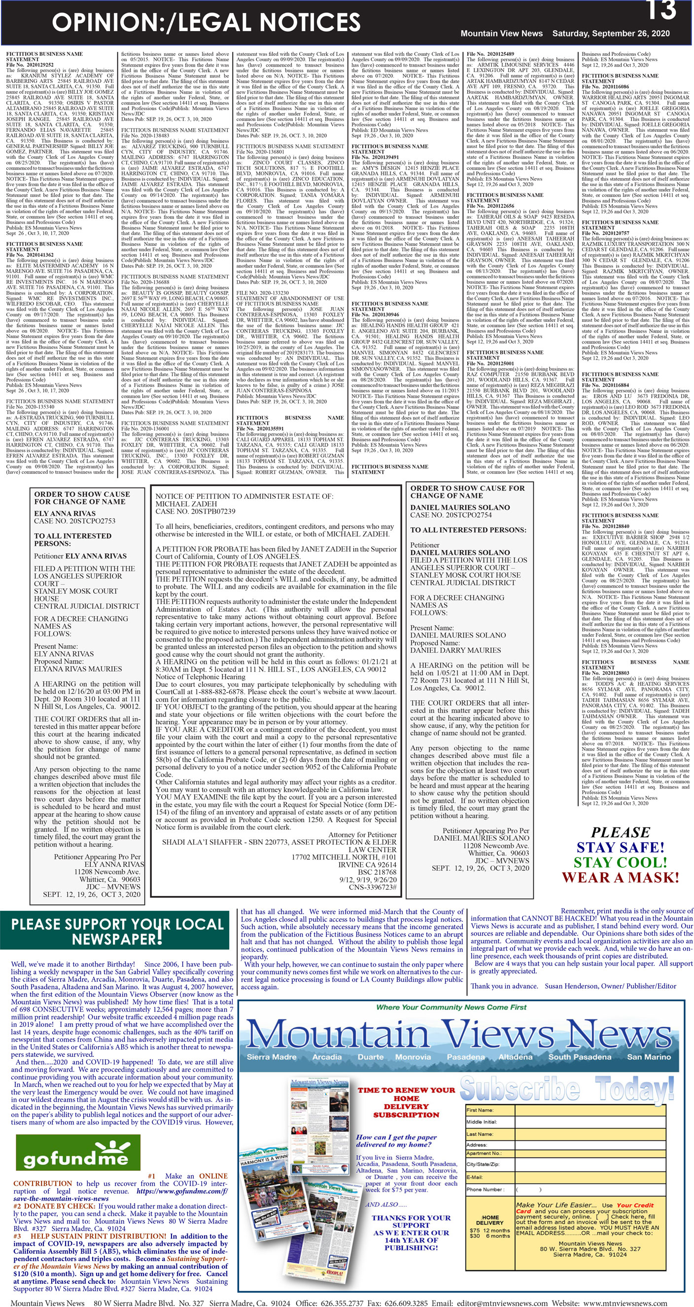 MVNews this week:  Page 13