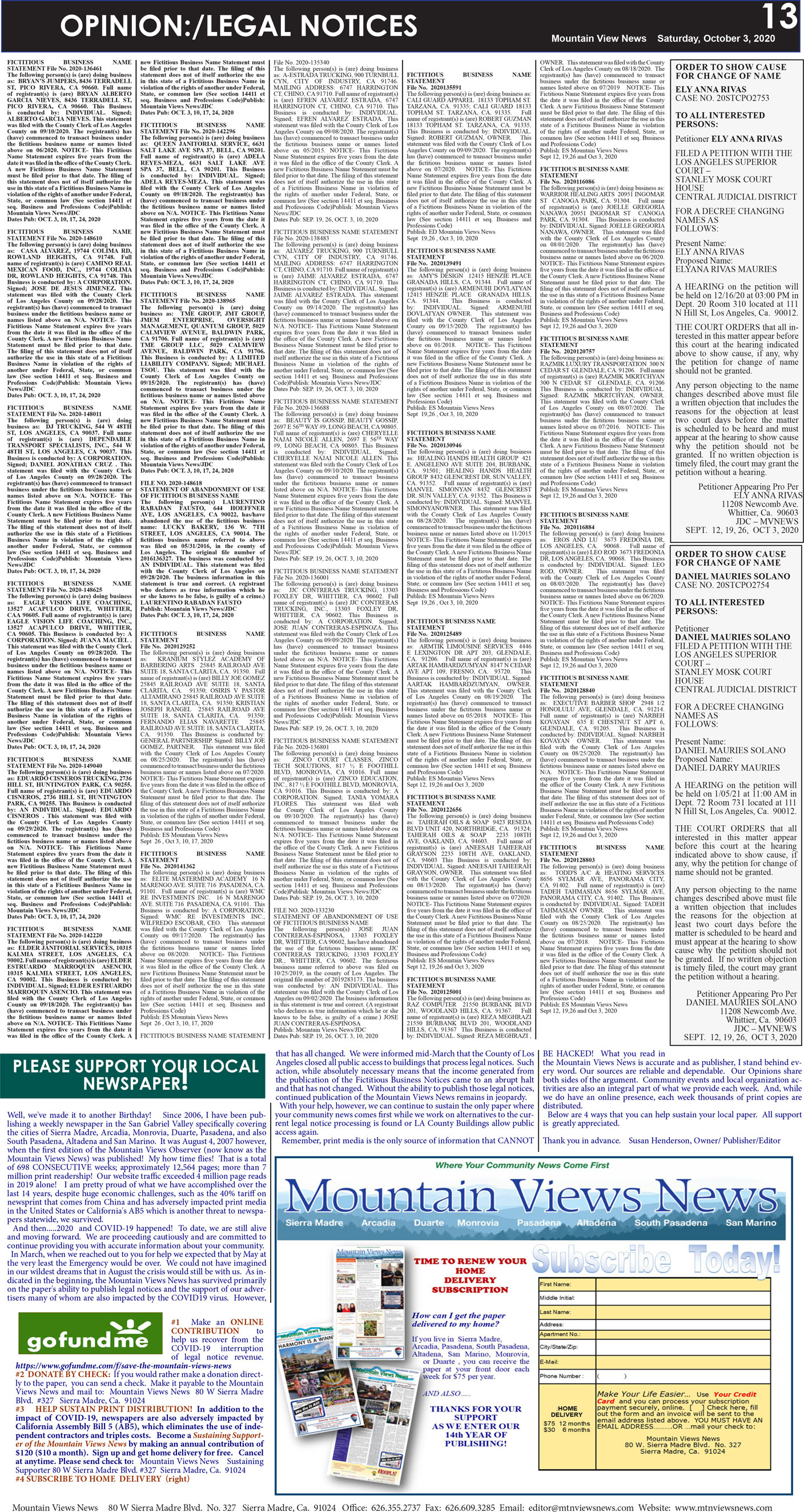 MVNews this week:  Page 13