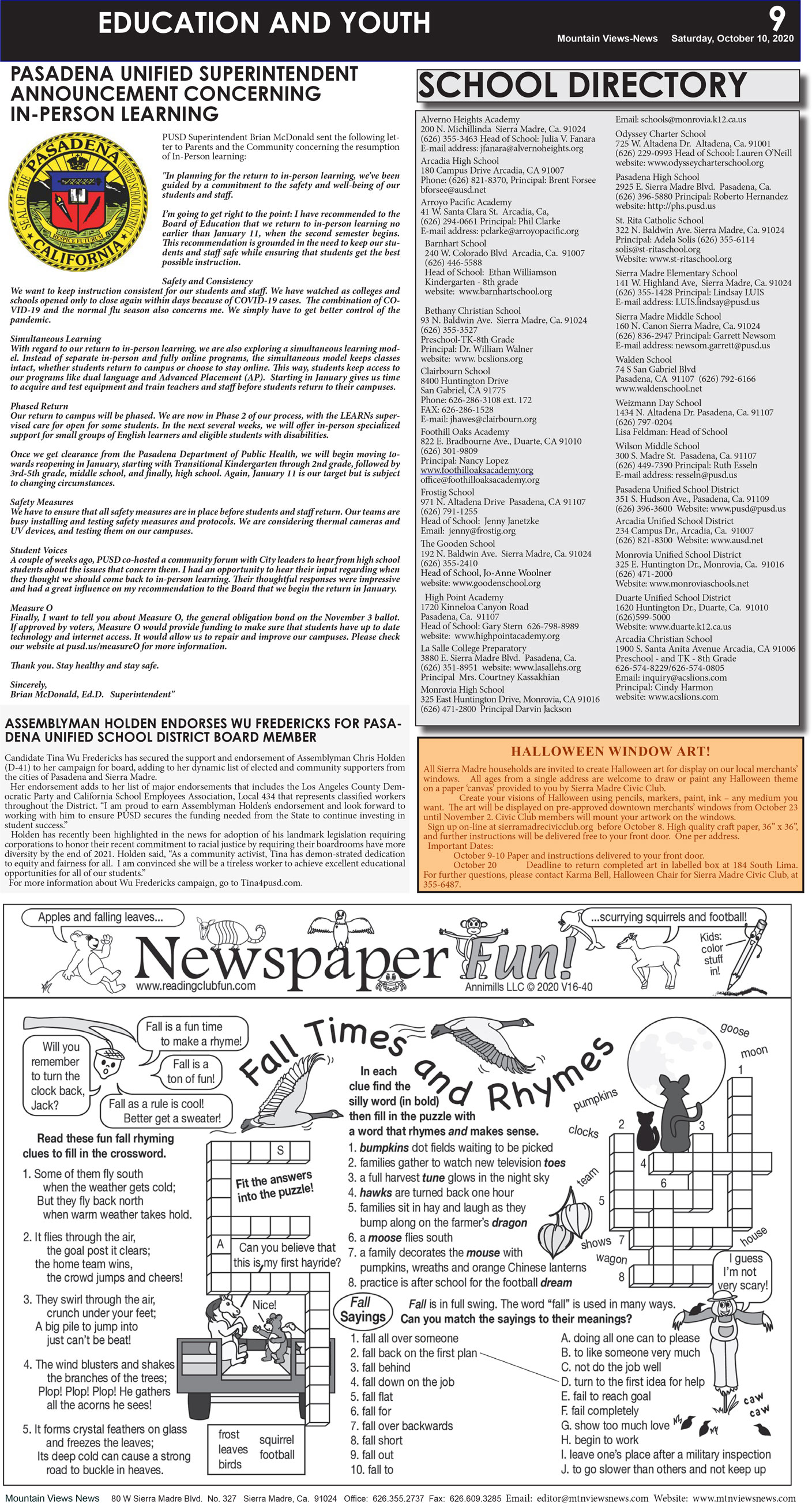 MVNews this week:  Page 9