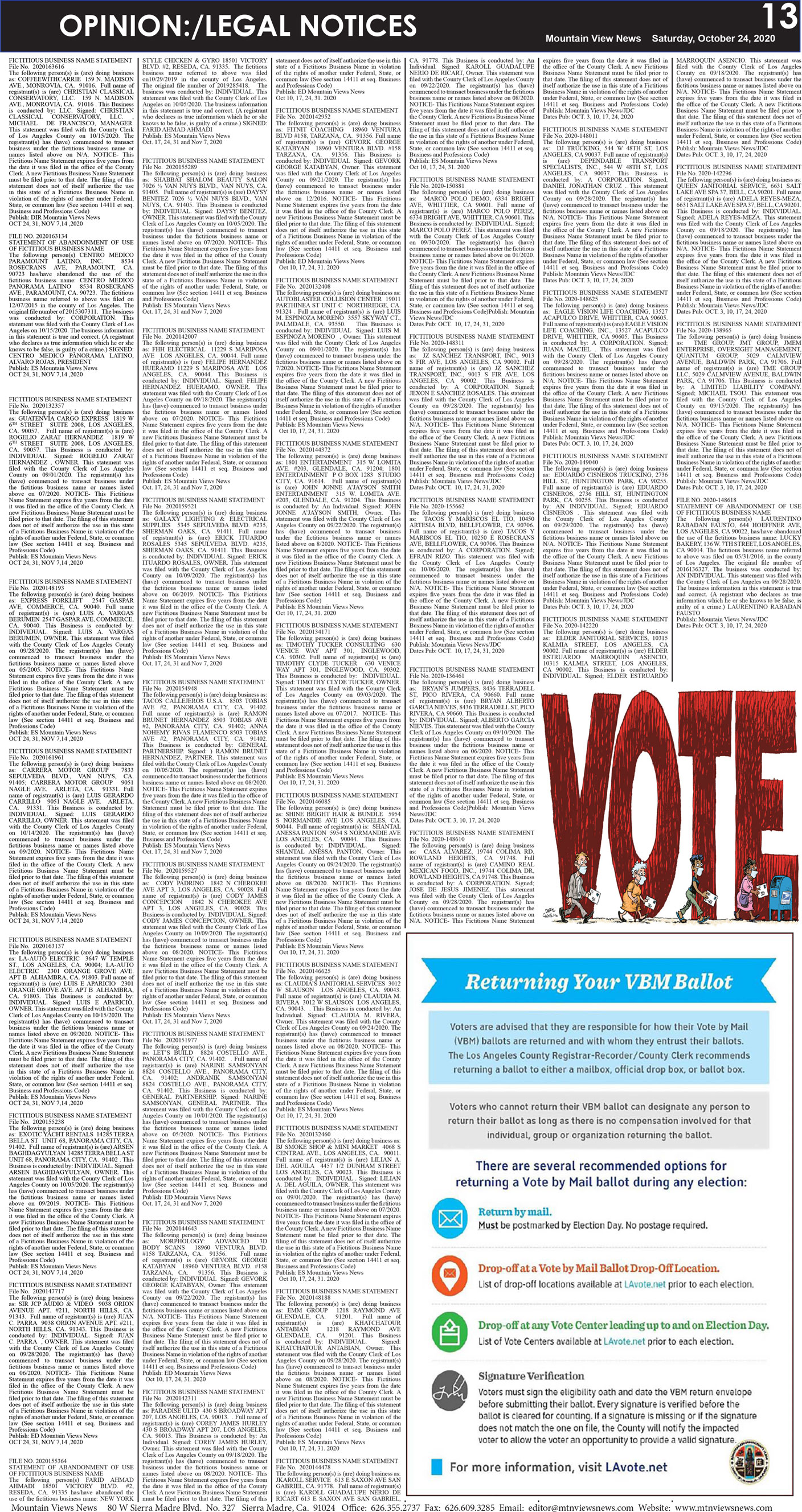 MVNews this week:  Page 13