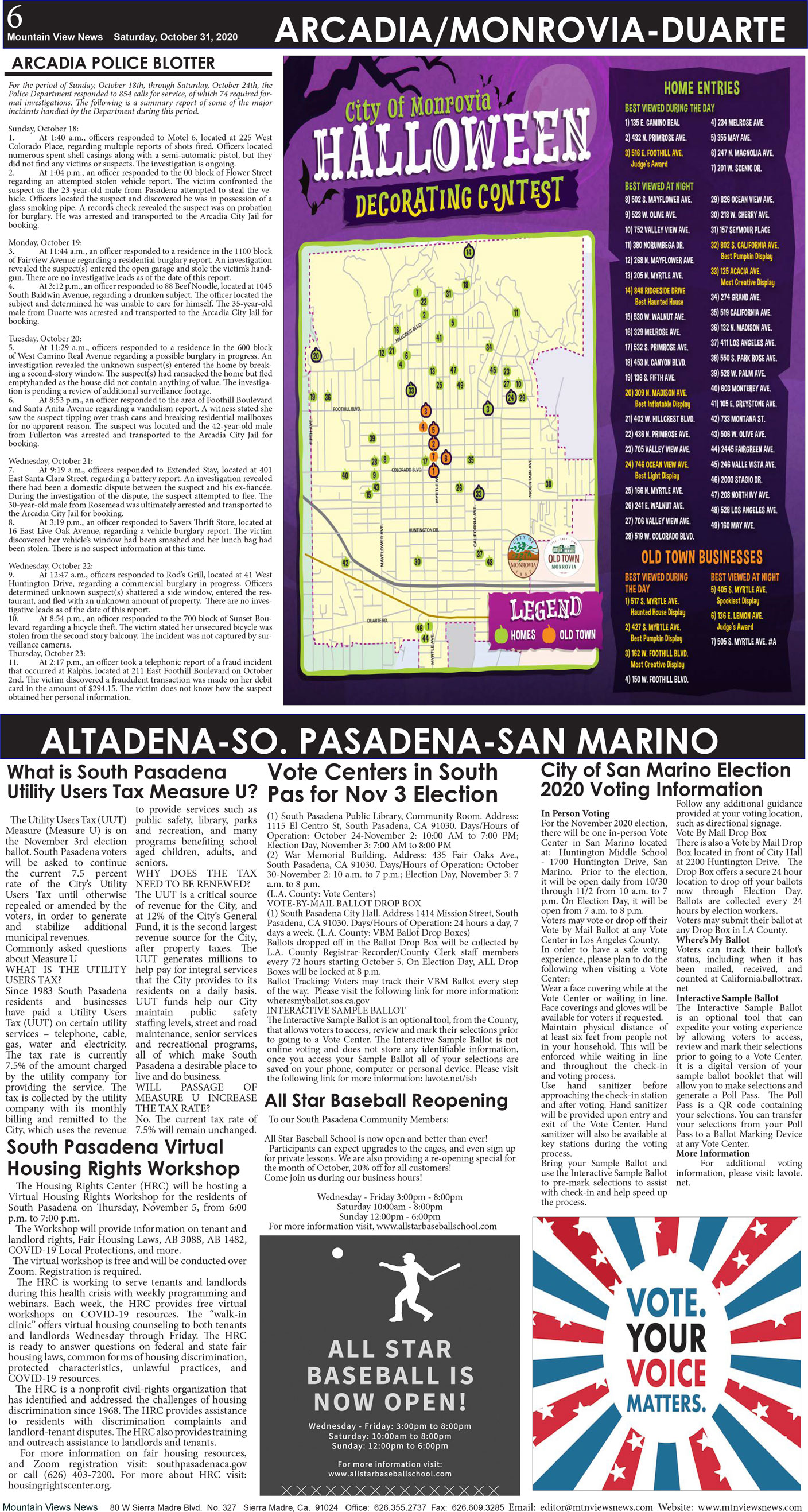 MVNews this week:  Page 6