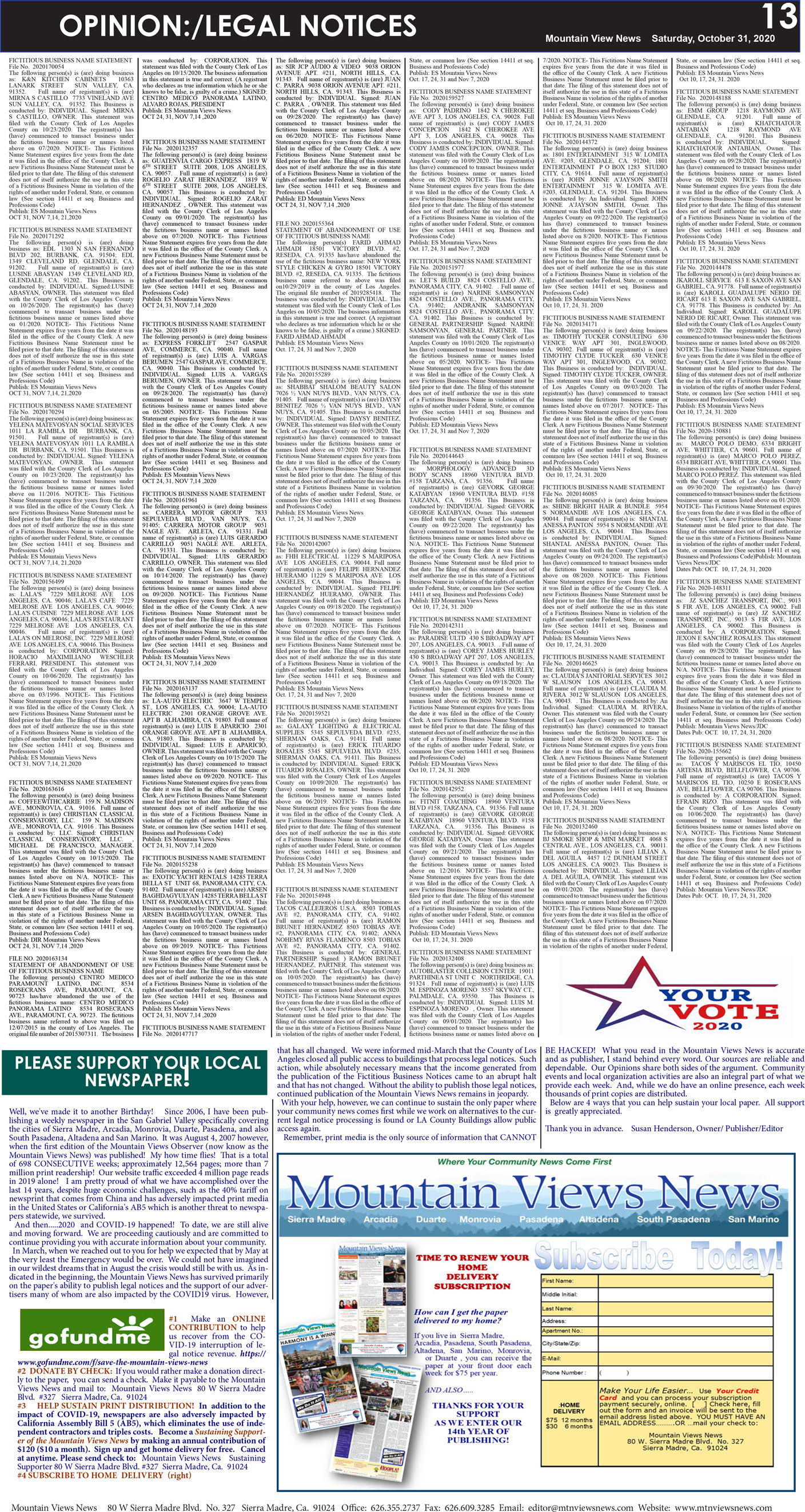 MVNews this week:  Page 13