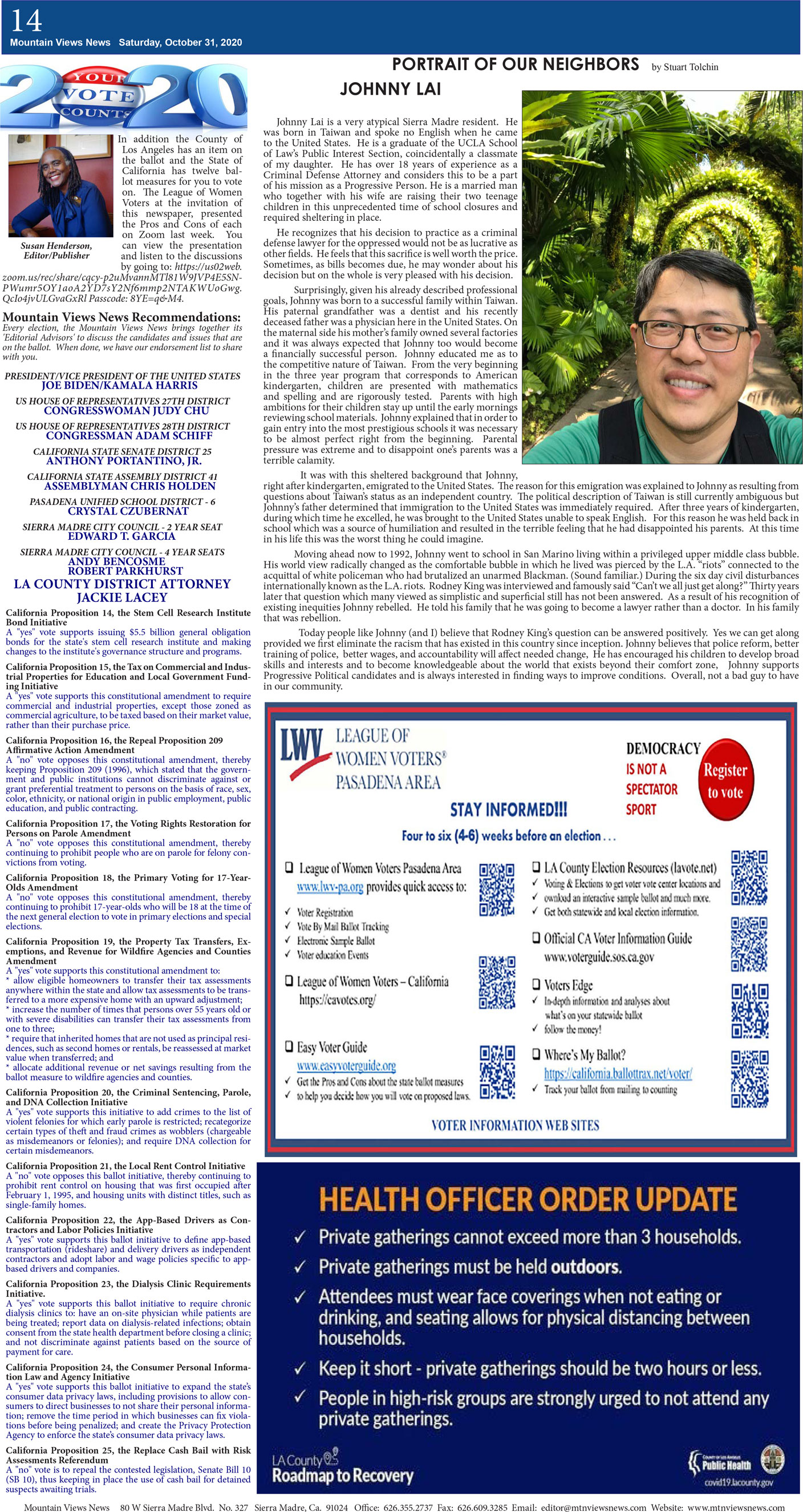 MVNews this week:  Page 14