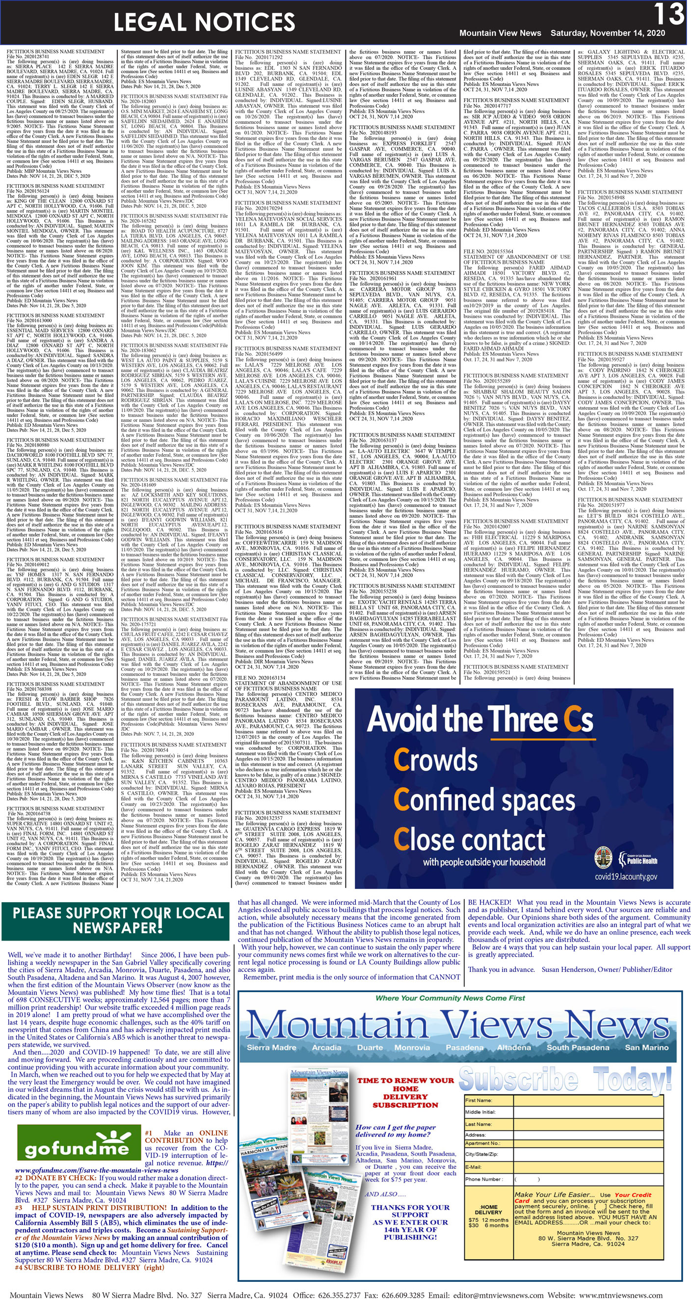 MVNews this week:  Page 13