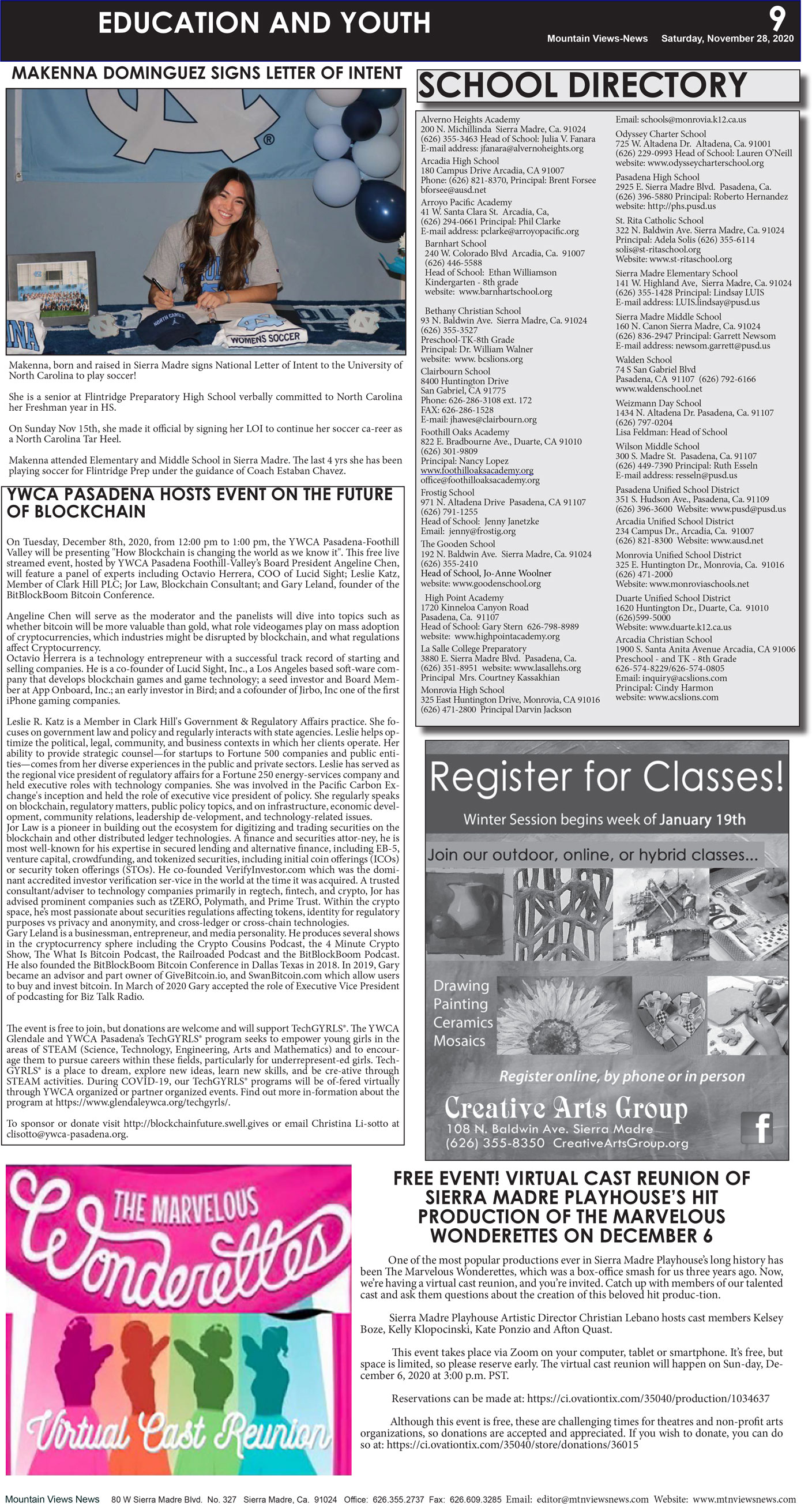 MVNews this week:  Page 9