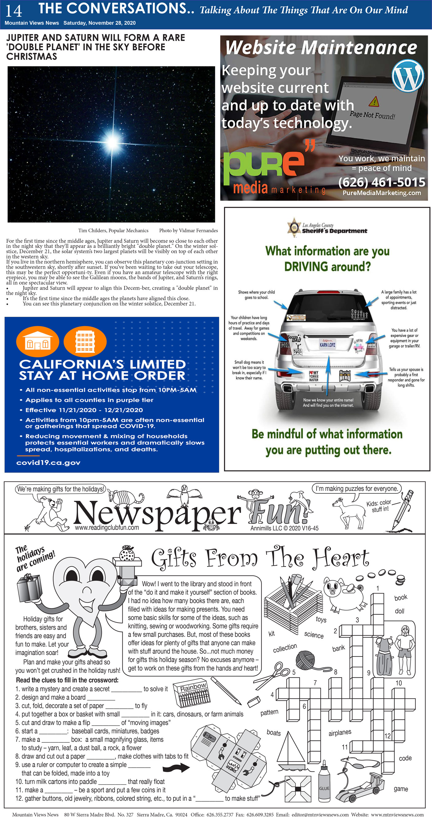 MVNews this week:  Page 14