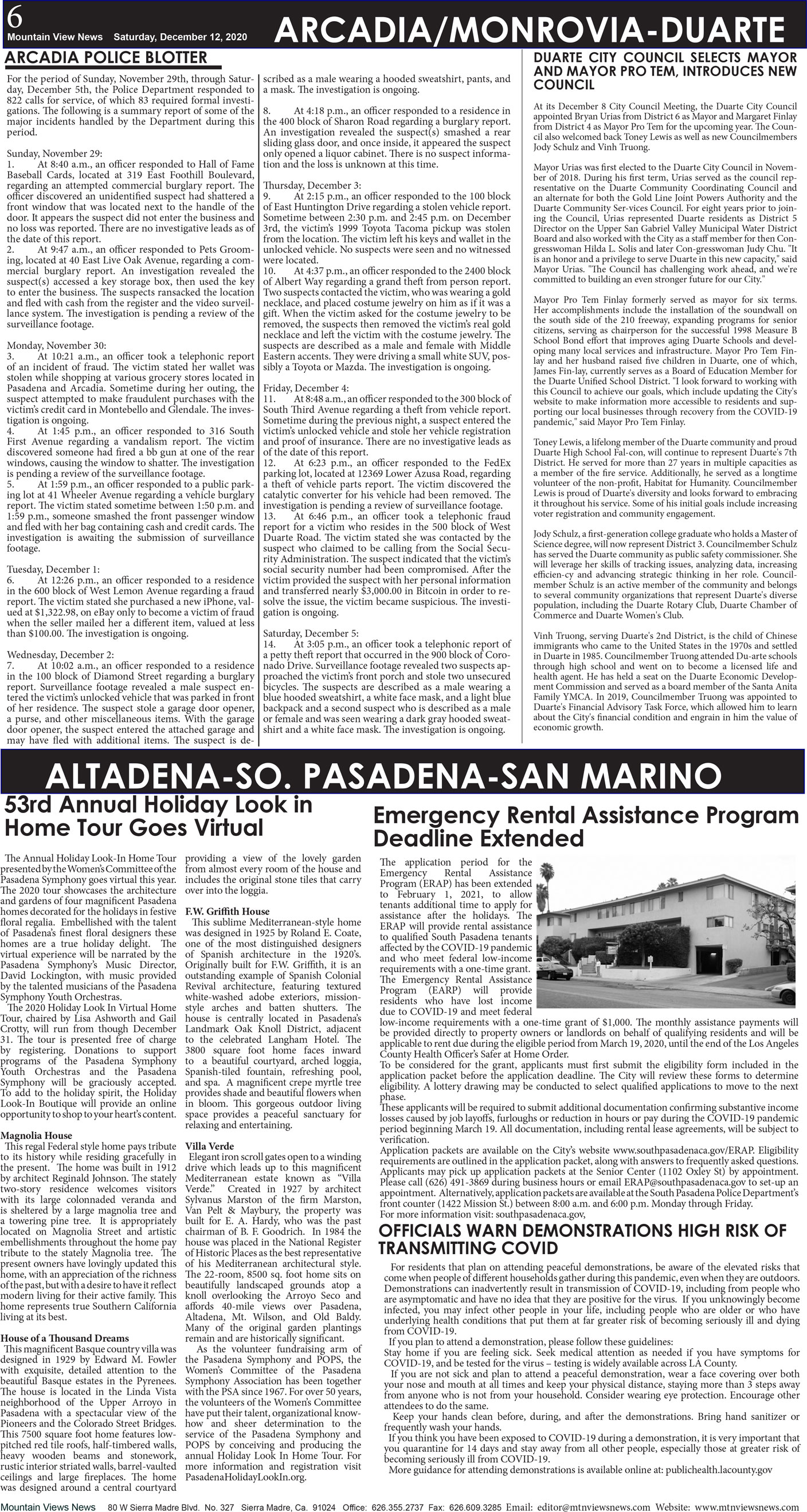 MVNews this week:  Page 6