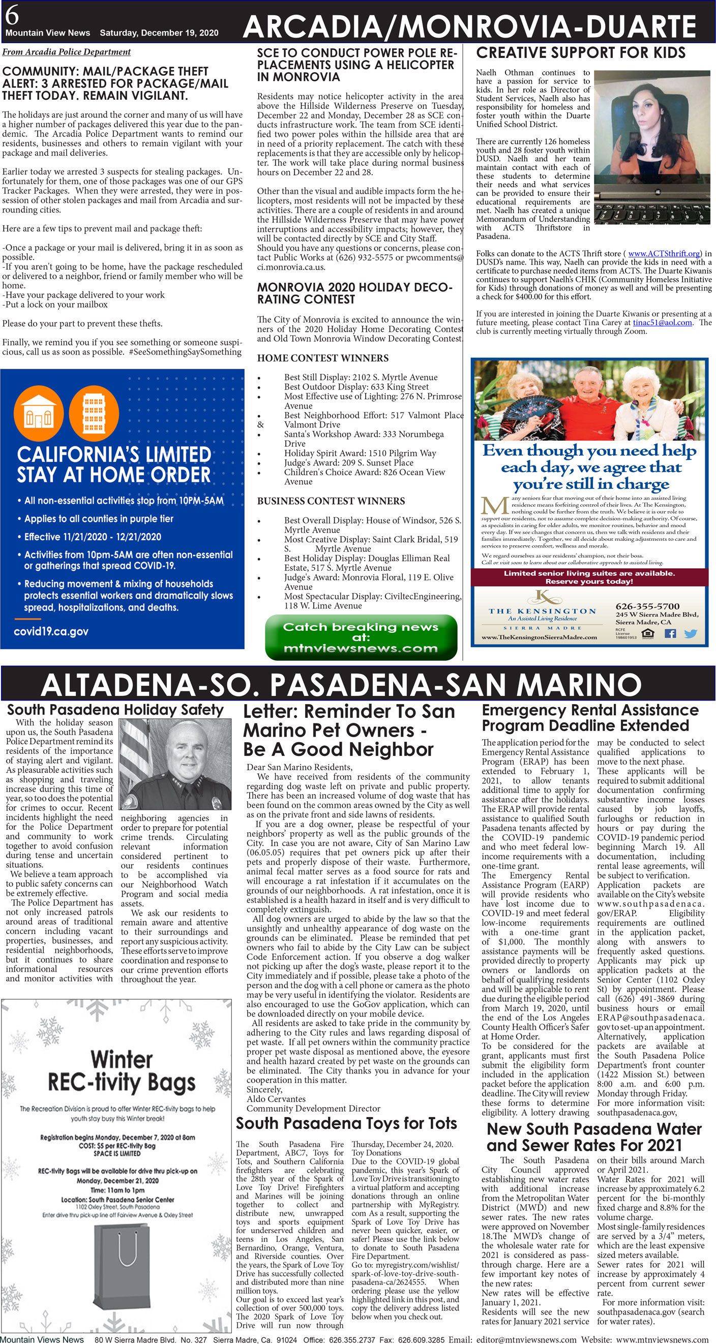 MVNews this week:  Page 6