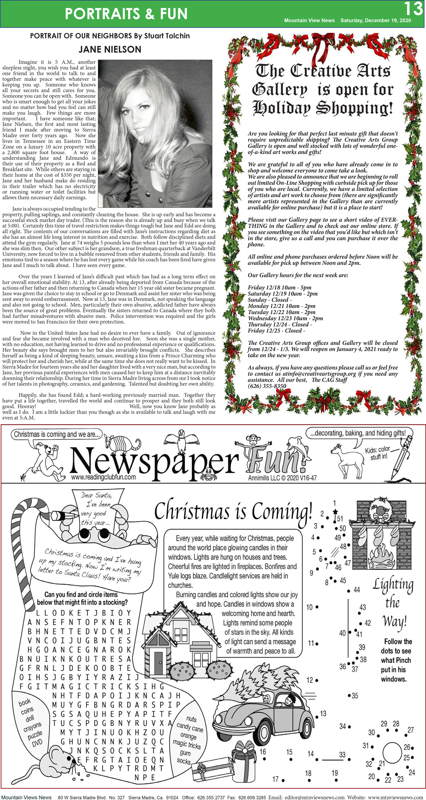 MVNews this week:  Page 13