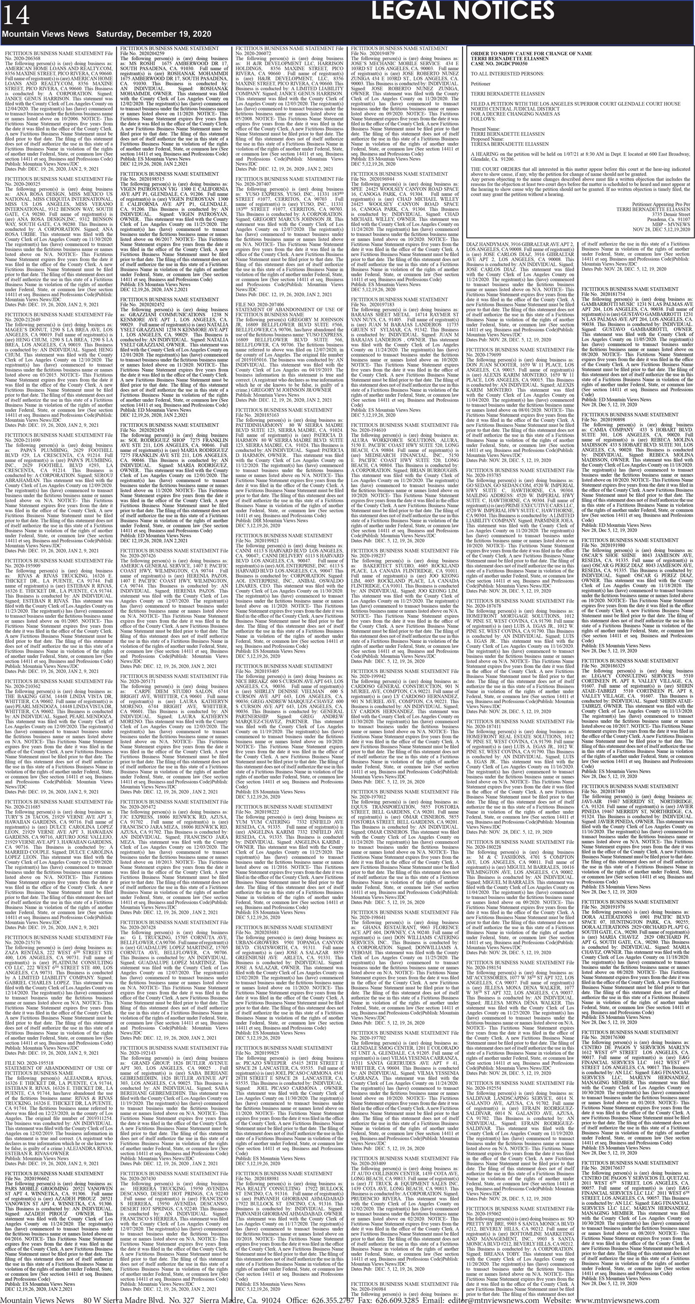 MVNews this week:  Page 14