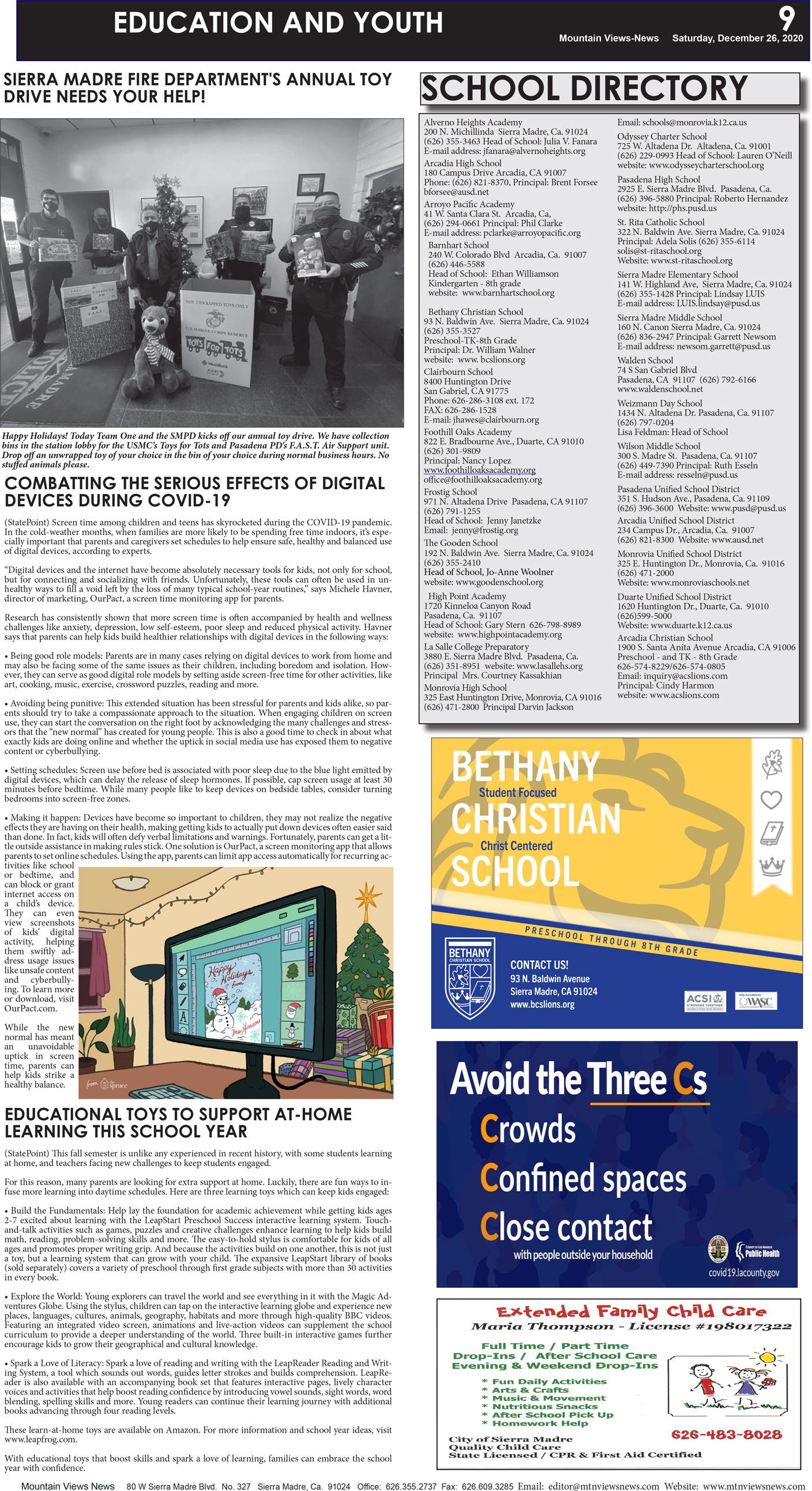 MVNews this week:  Page 9