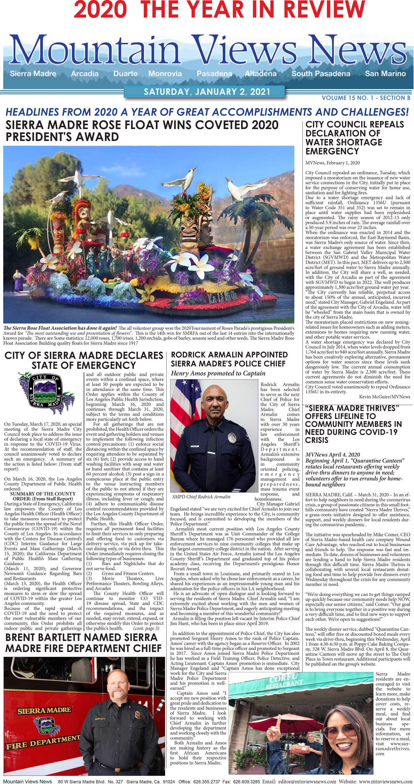 MVNews this week:  Page B:1