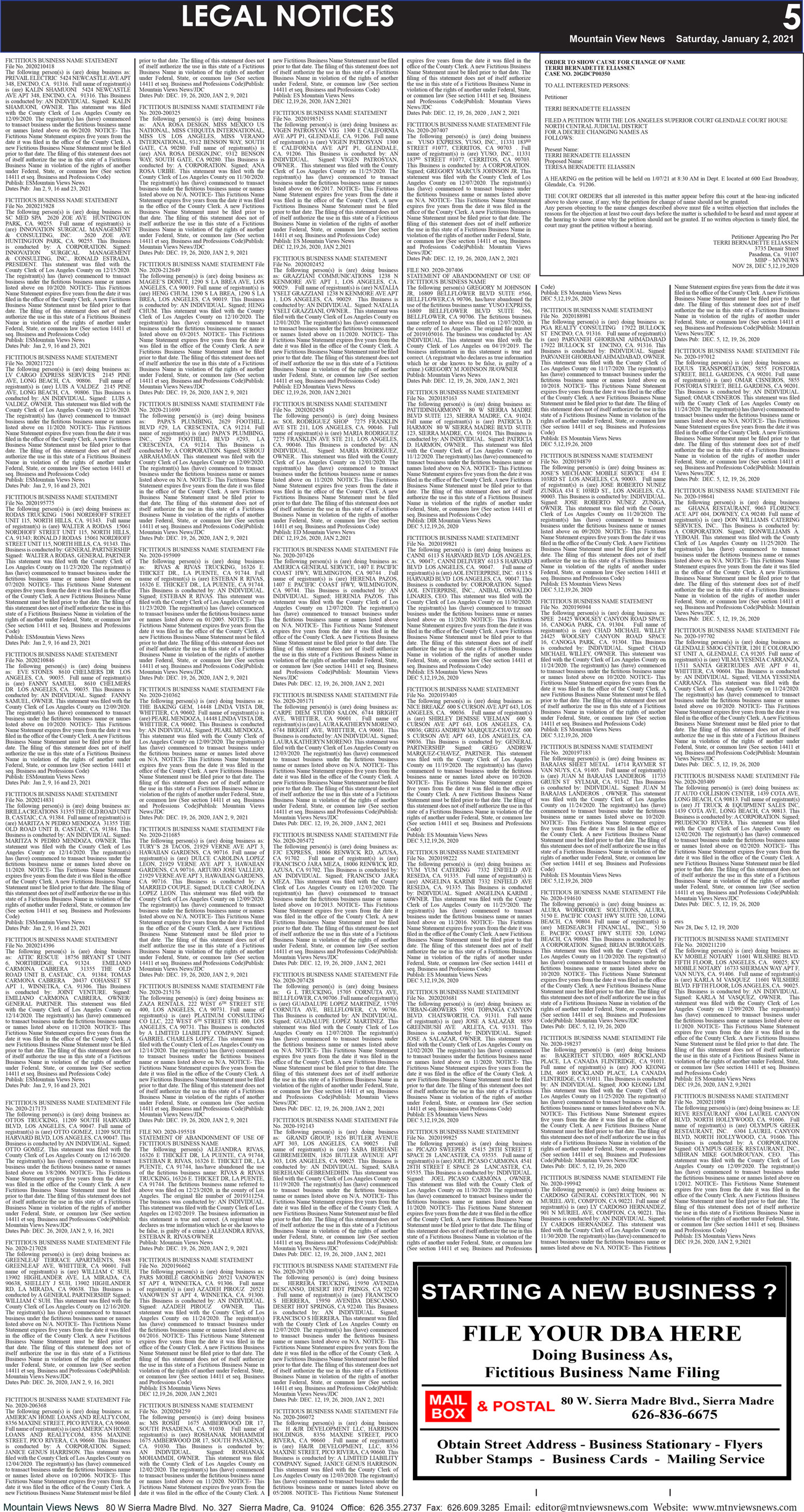 MVNews this week:  Page B:5